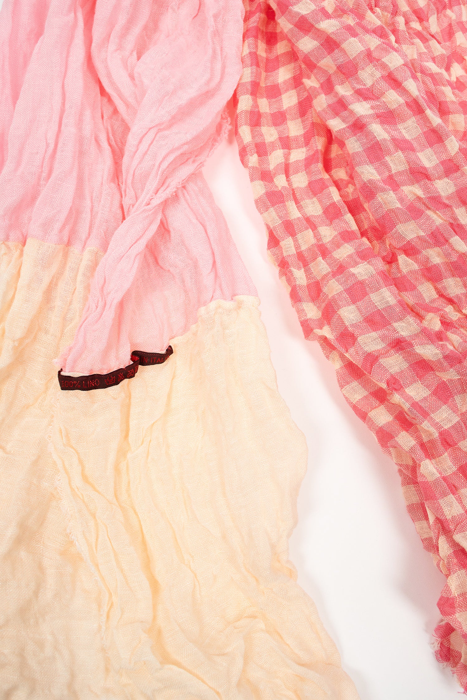 Hawaii Washed Shawl Pink Mix