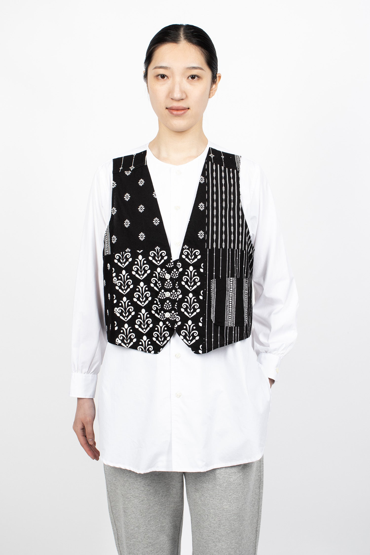 Vari Shirt White/Black
