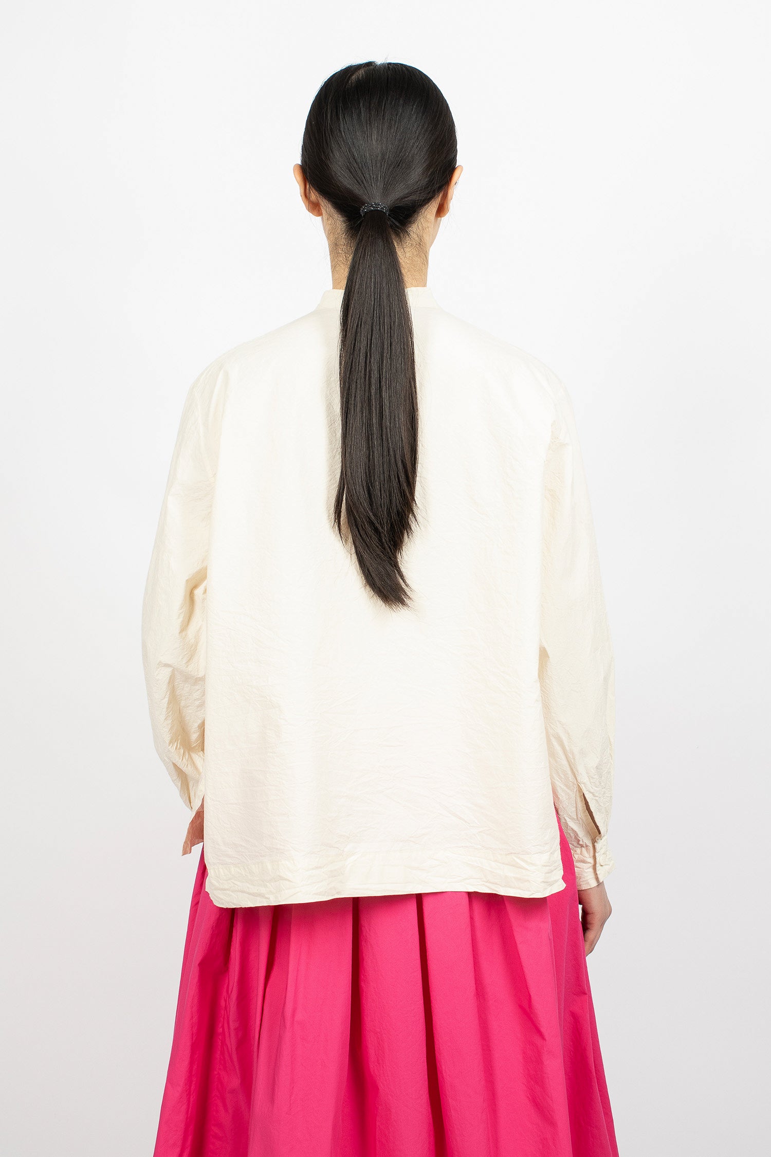 Biggy Grandad Shirt Natural