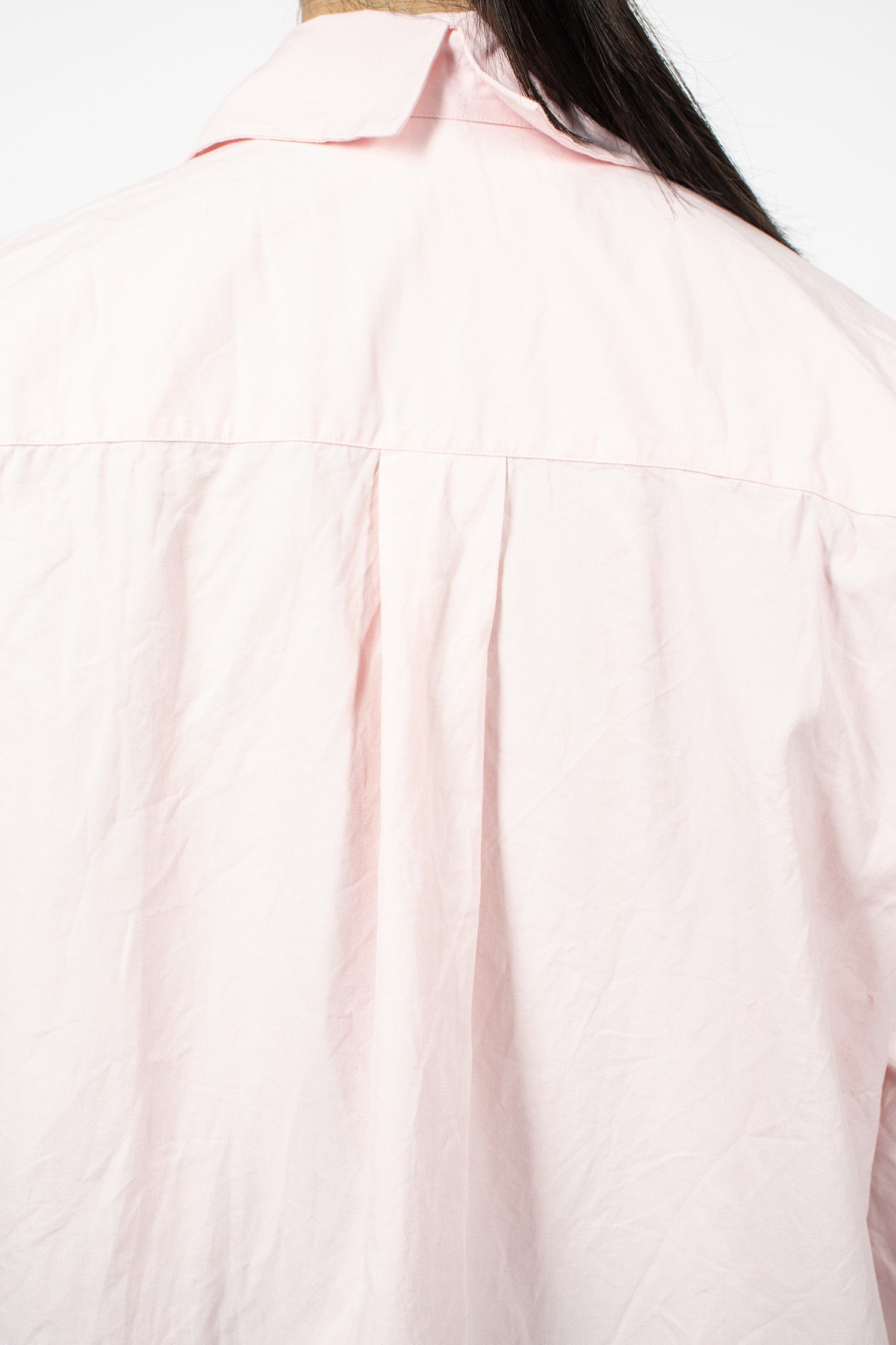 Boxy Reversible Shirt Petal Pink