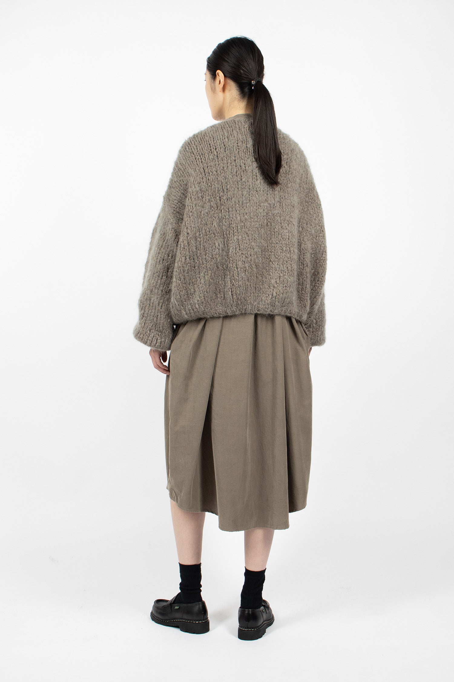 Short Cardigan Khaki