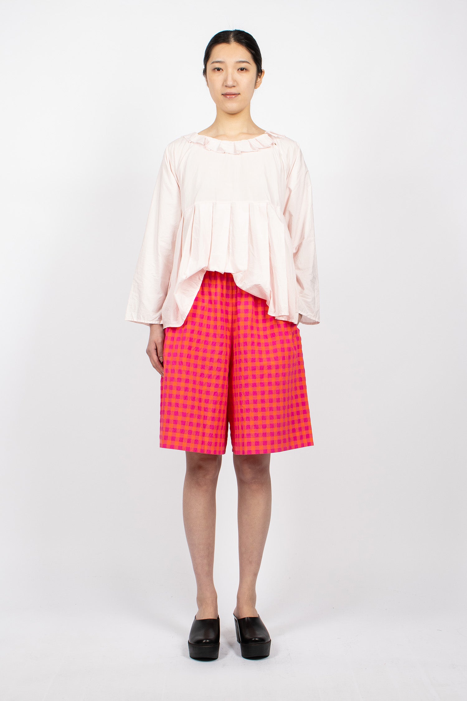 Bermuda Shorts Orange/Fuchsia