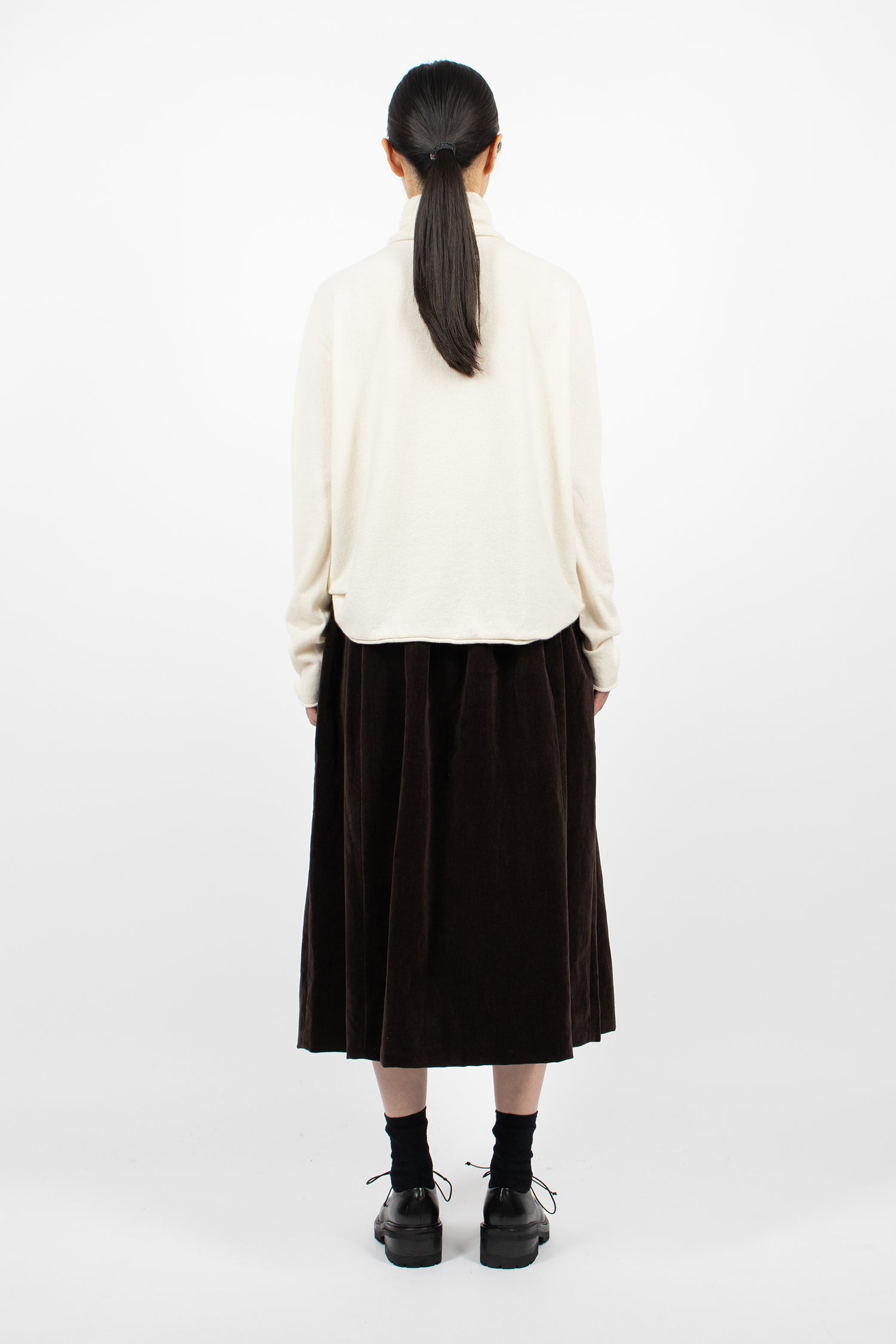 Ghosty Skirt Dark Brown
