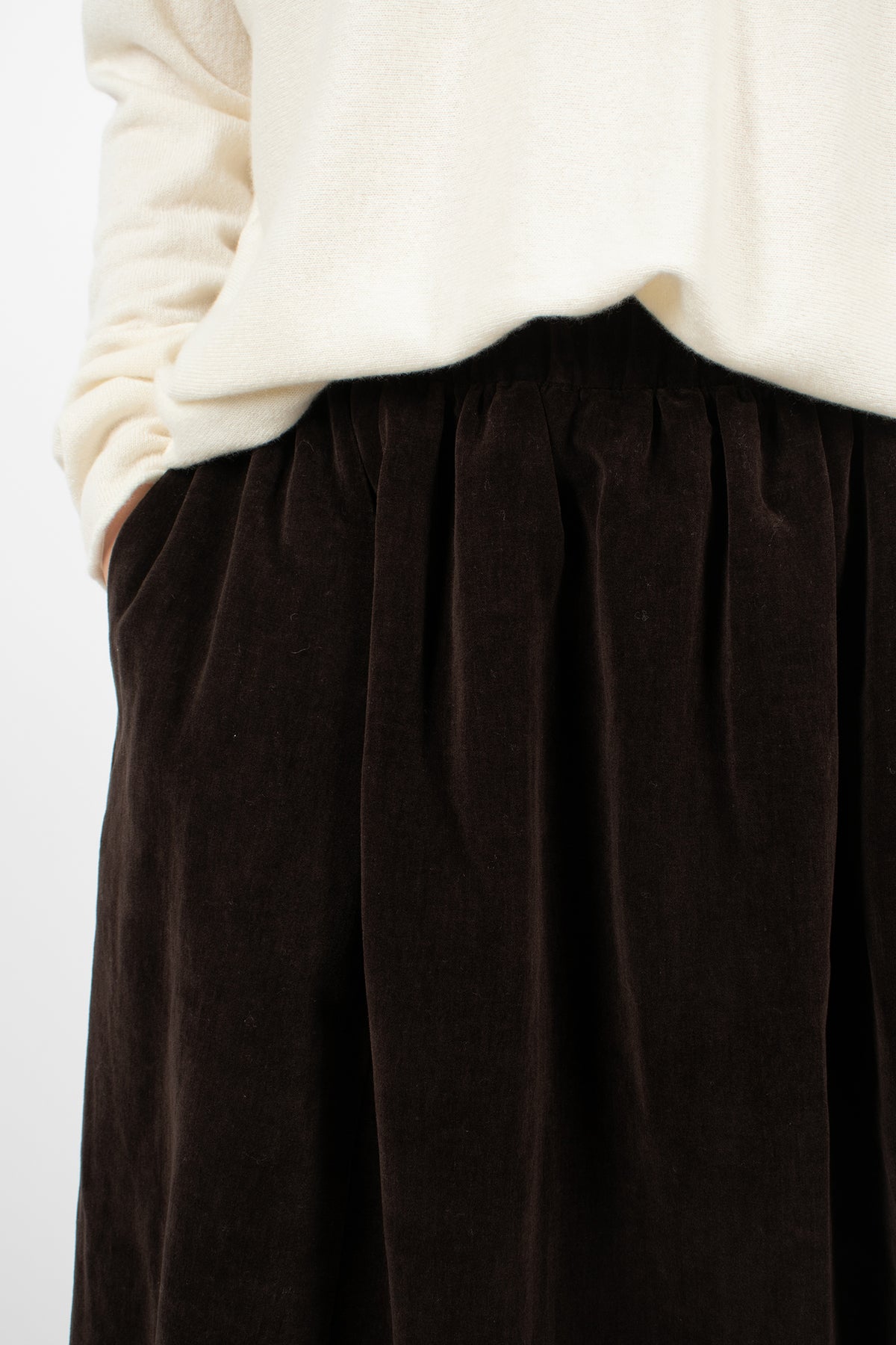 Ghosty Skirt Dark Brown