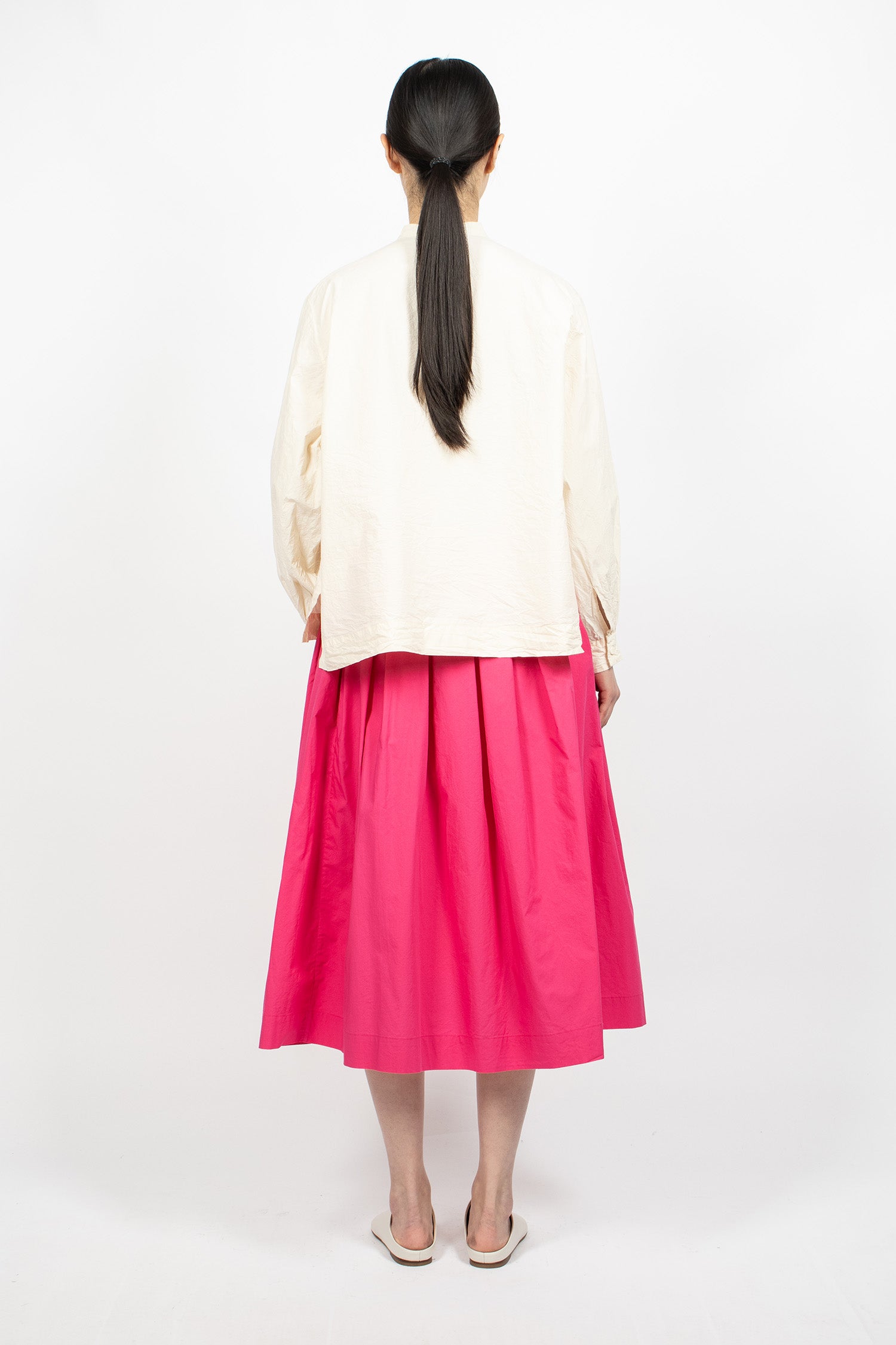 Simple Rideaux Skirt Shock