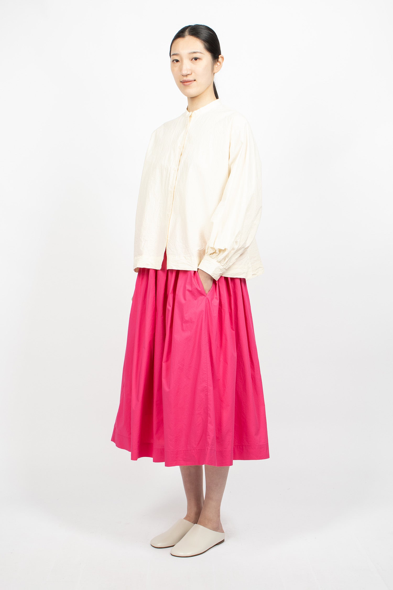 Simple Rideaux Skirt Shock