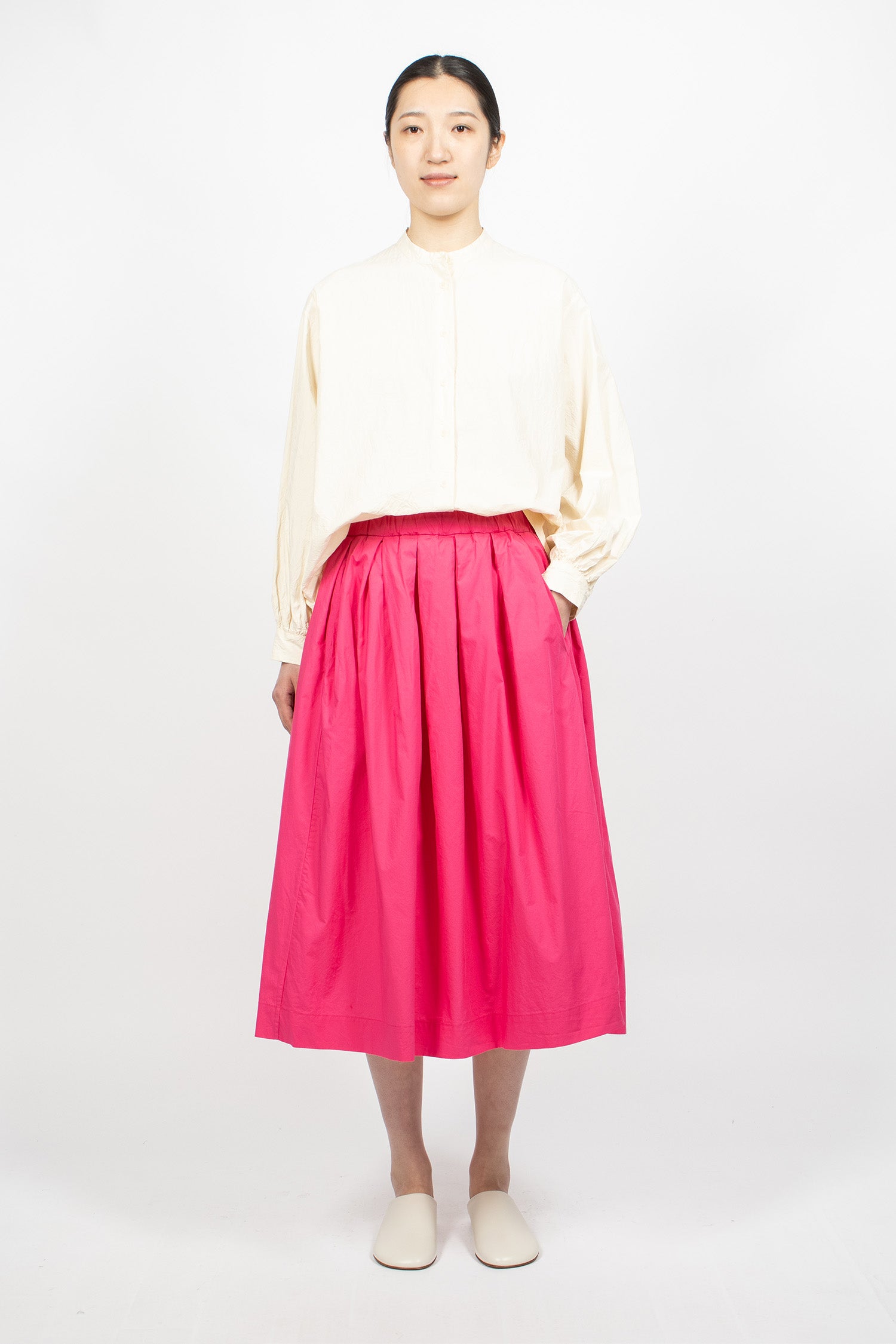 Simple Rideaux Skirt Shock