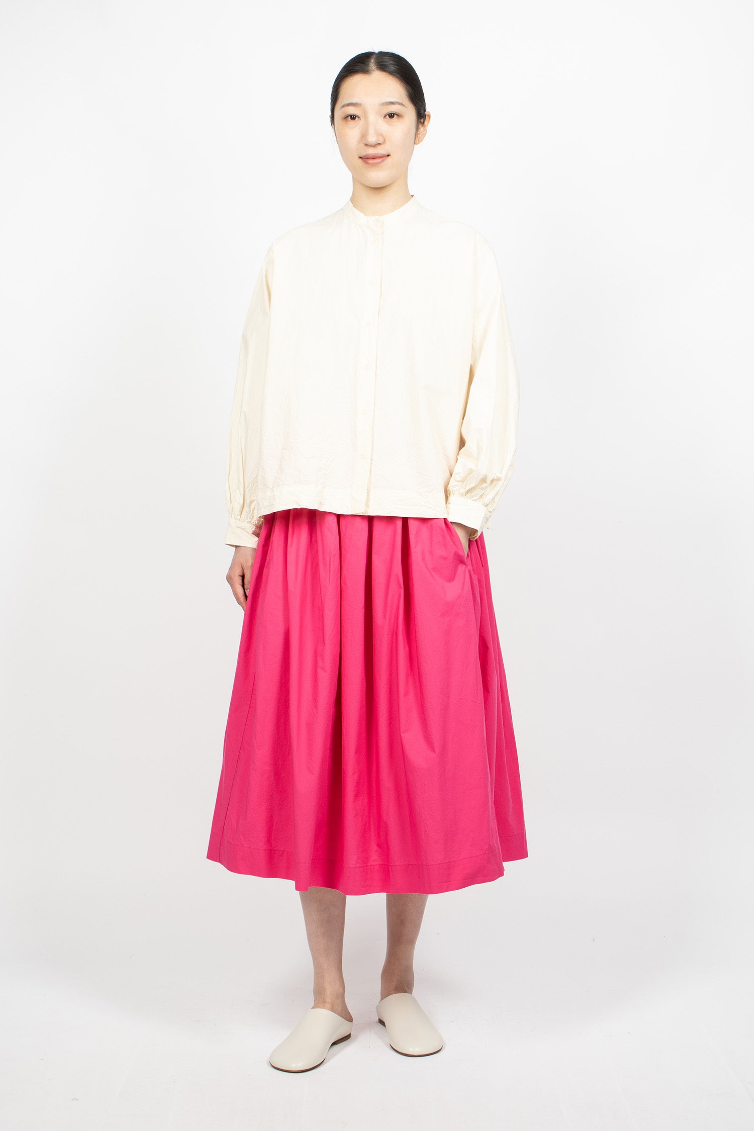 Simple Rideaux Skirt Shock