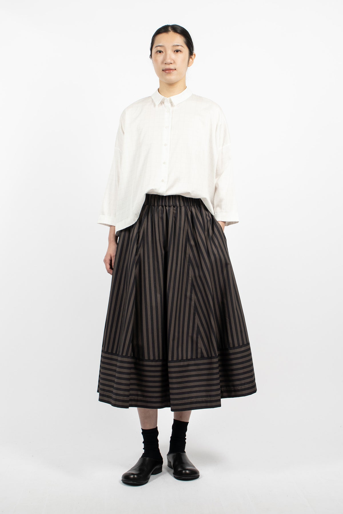Sabrina Skirt Grey/Black