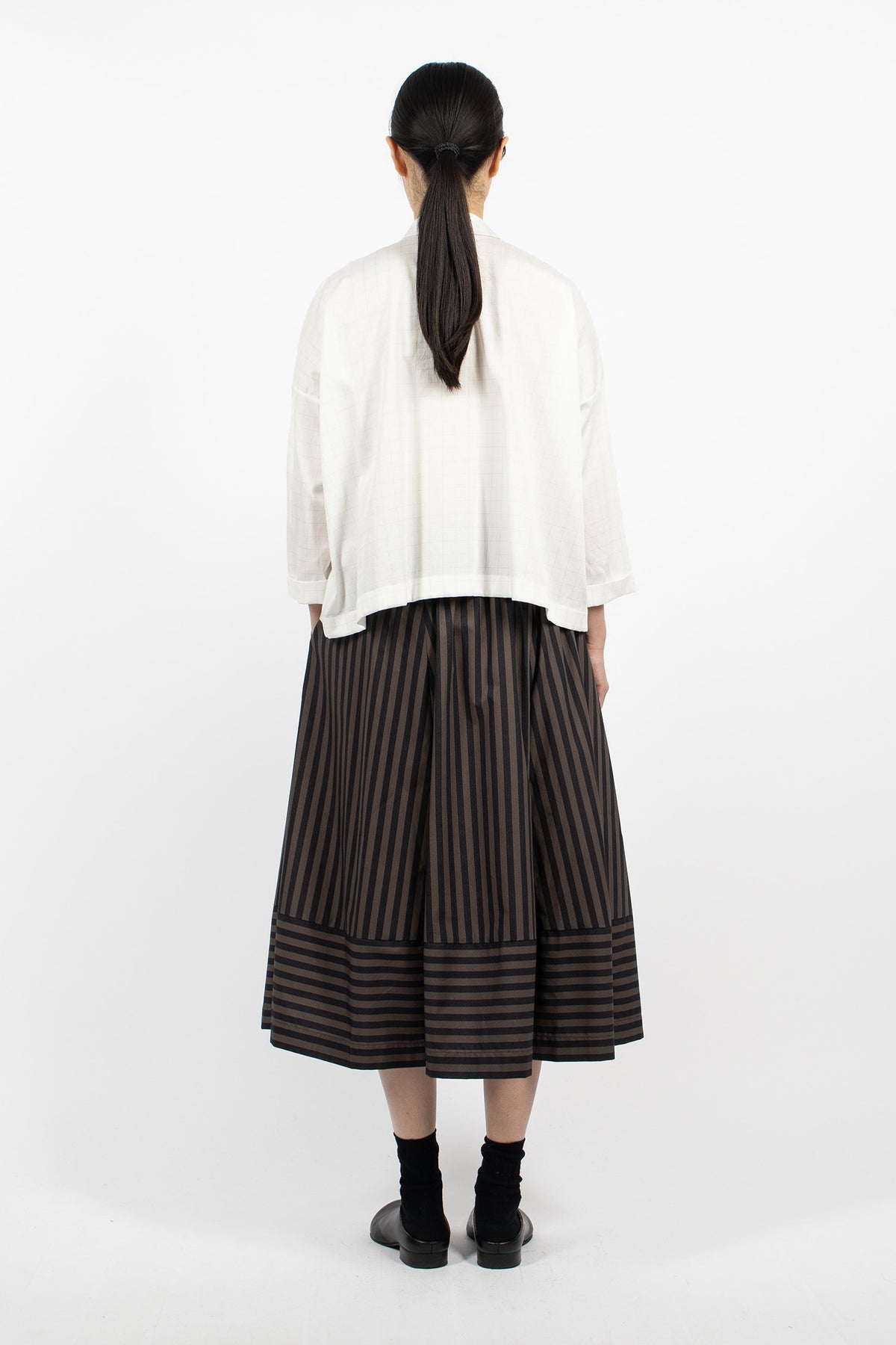 Sabrina Skirt Grey/Black