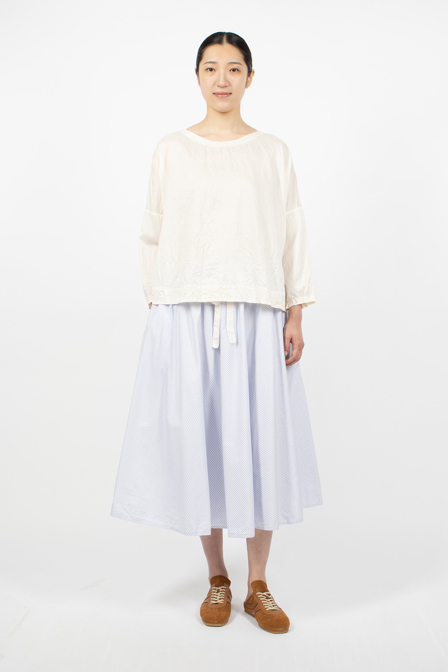 Sandy L80 Lined Skirt Stripe No.13