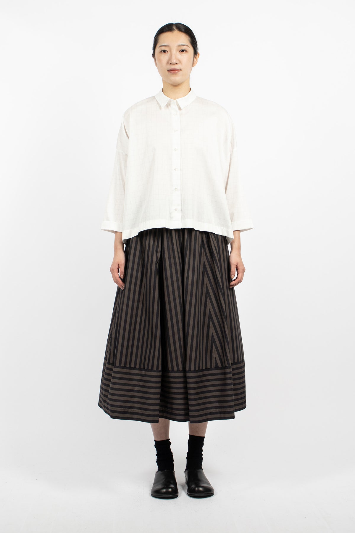 Sabrina Skirt Grey/Black