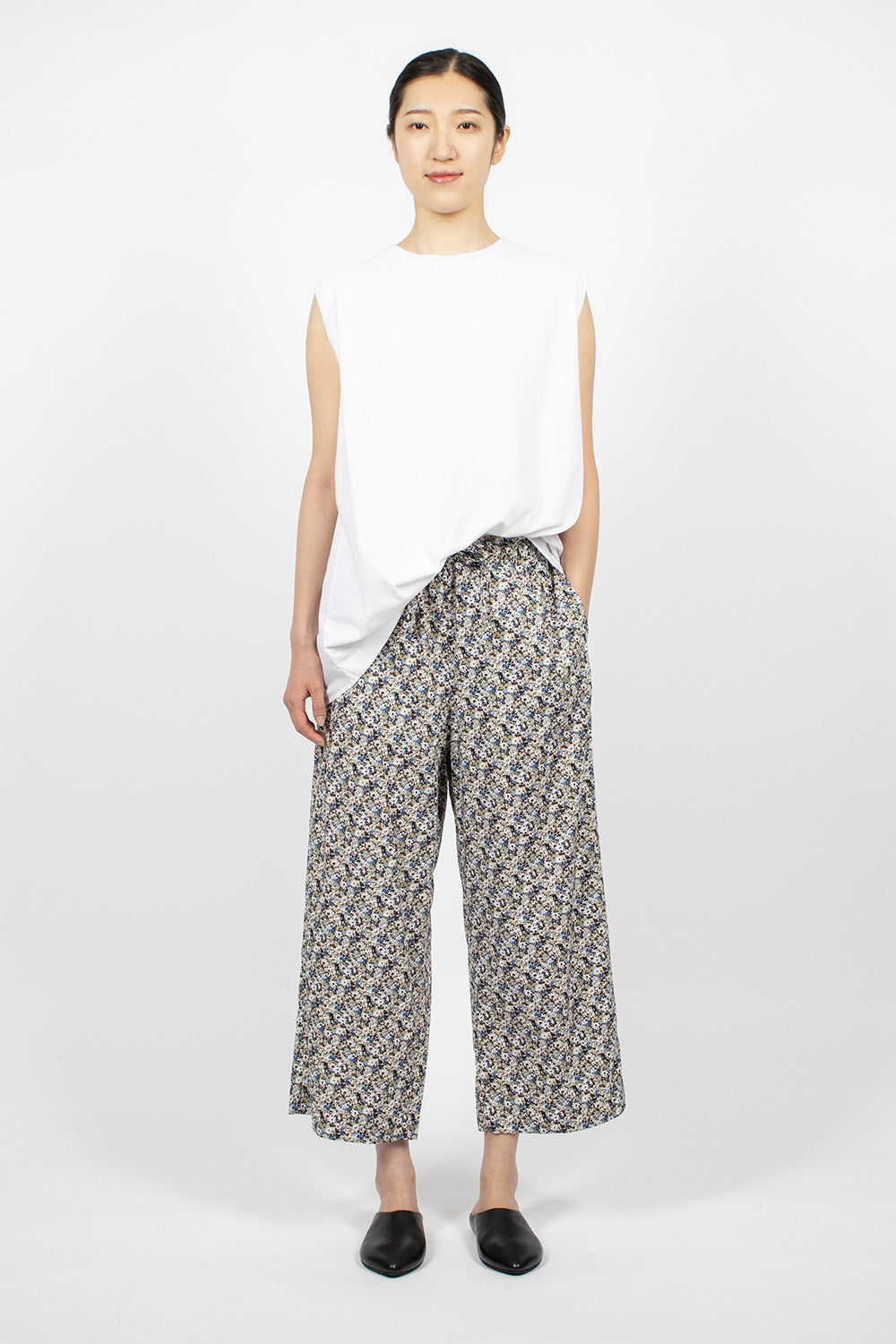 S/Less Combination T-Shirt Optical White