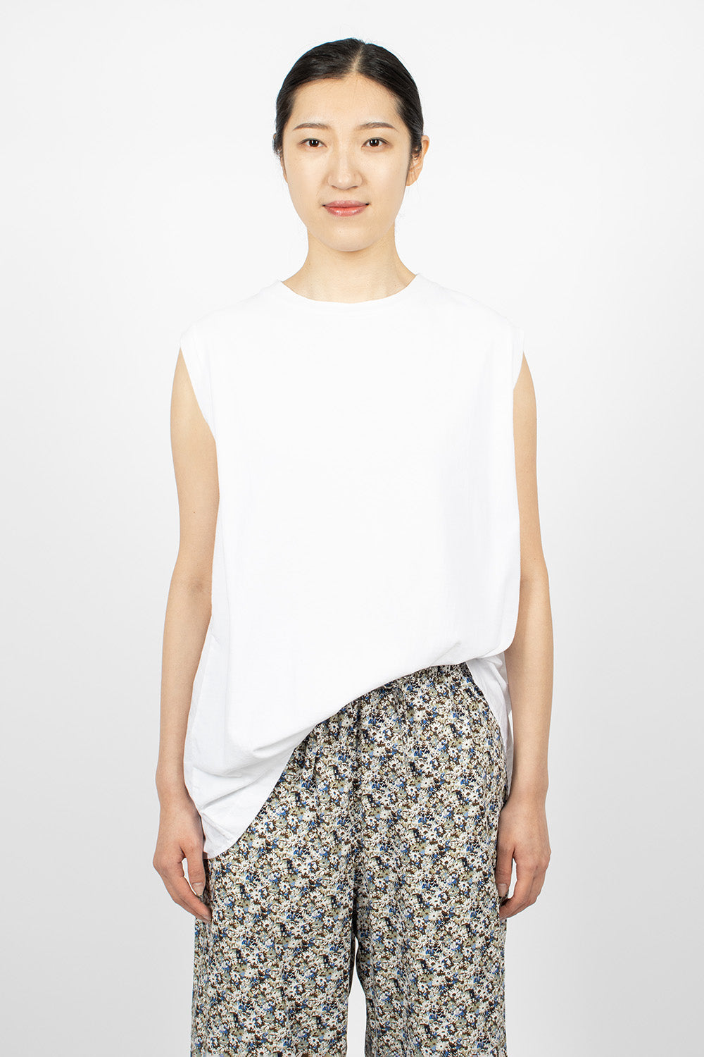 S/Less Combination T-Shirt Optical White