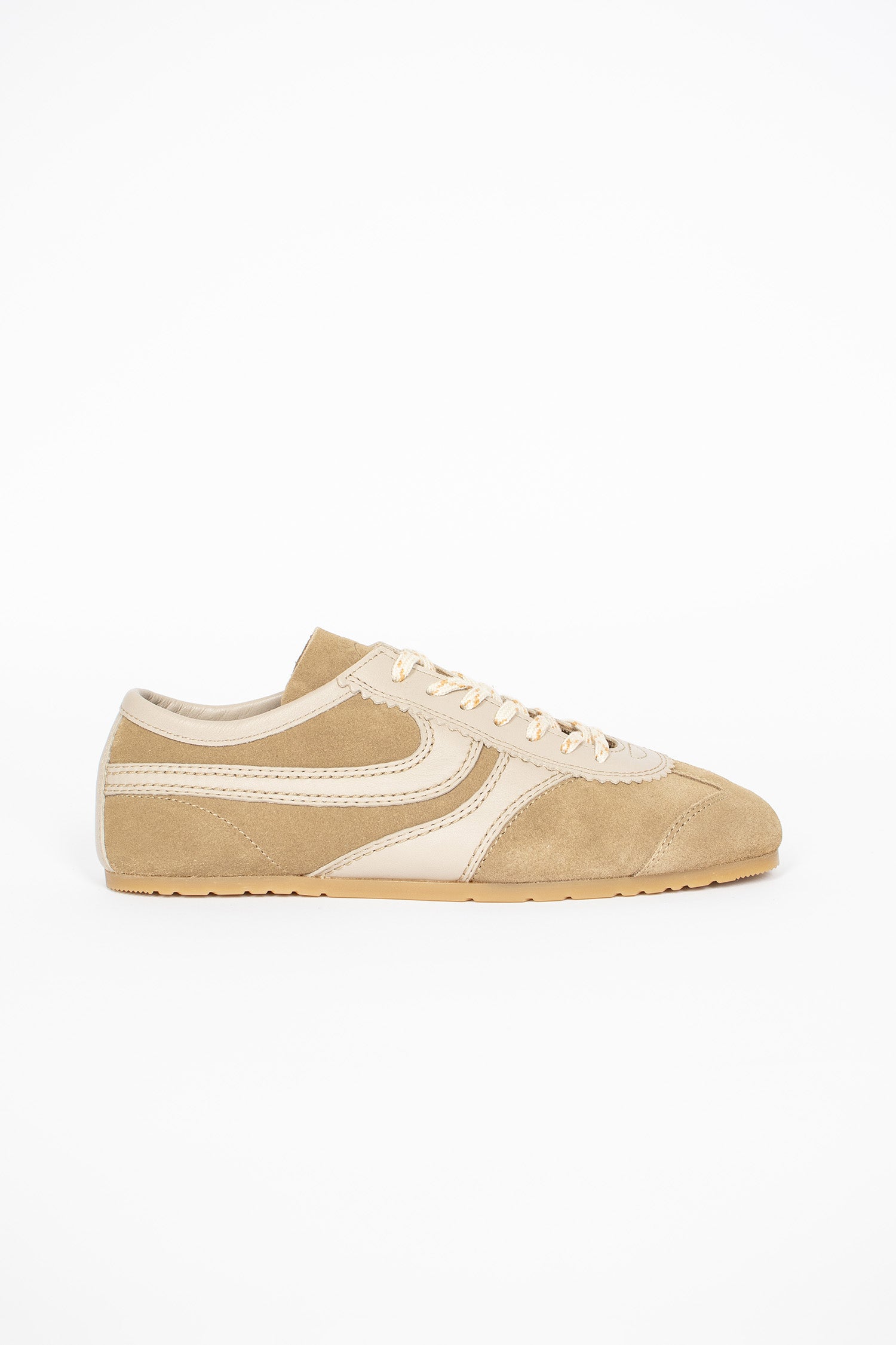 Marathon Suede Sneakers Beige