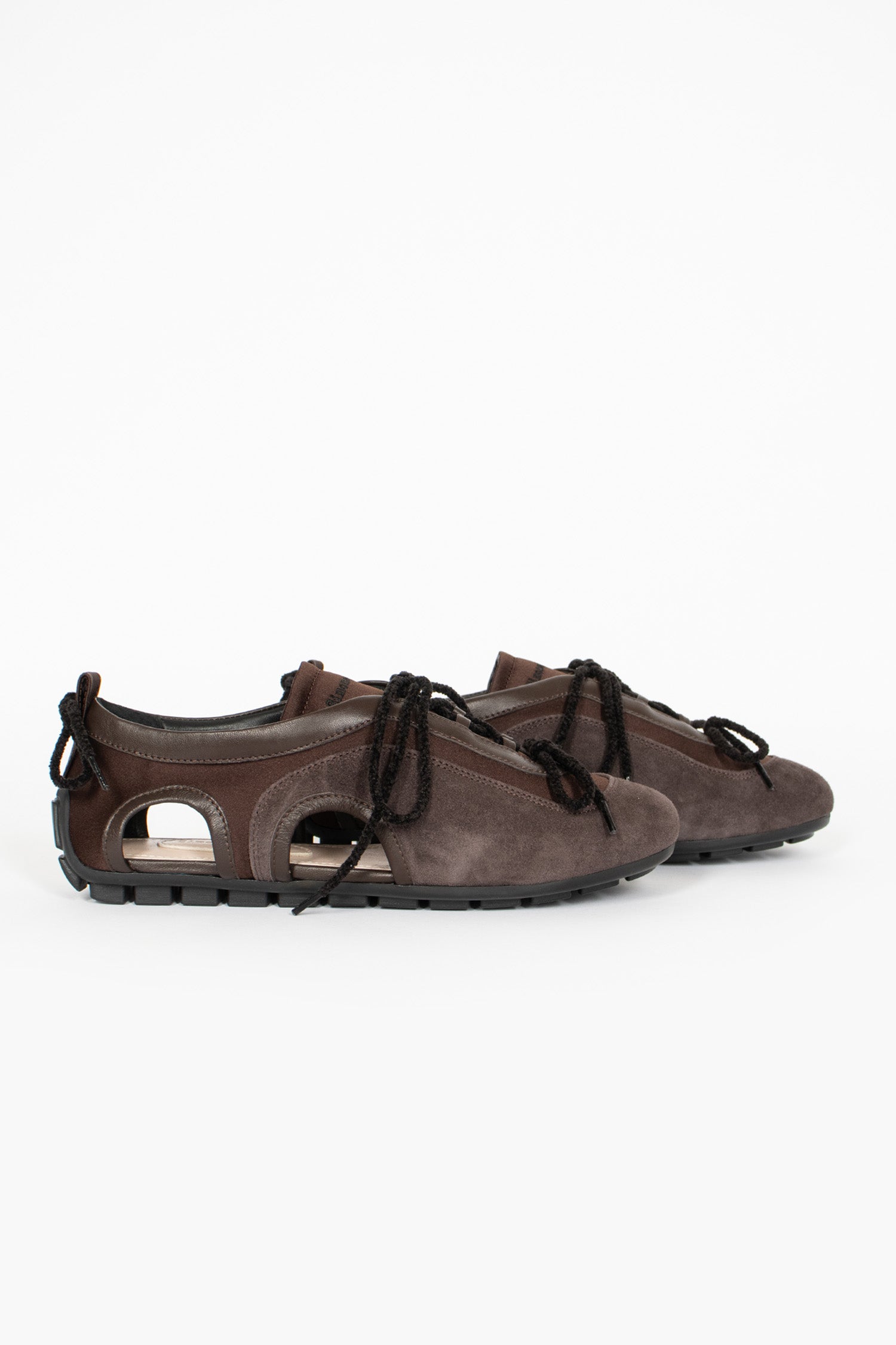 Cutout Ballerina Grip Trainer Chocolate