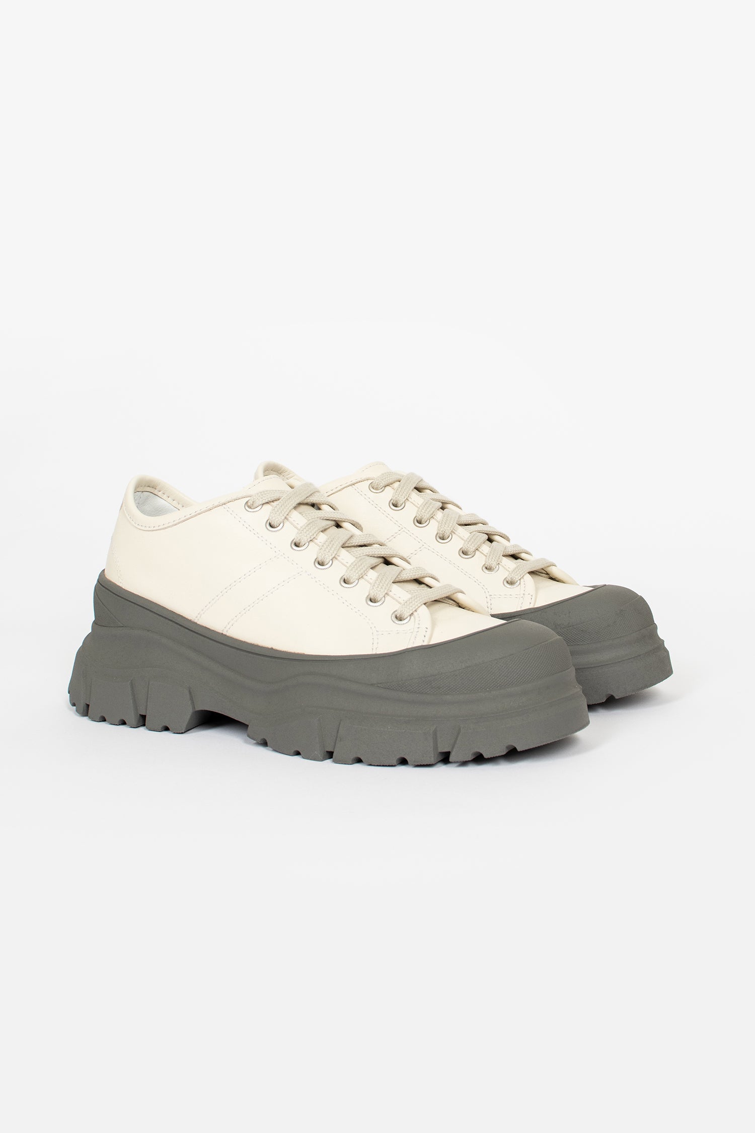 Chunky Outsole Sneaker Porcelain/Slate