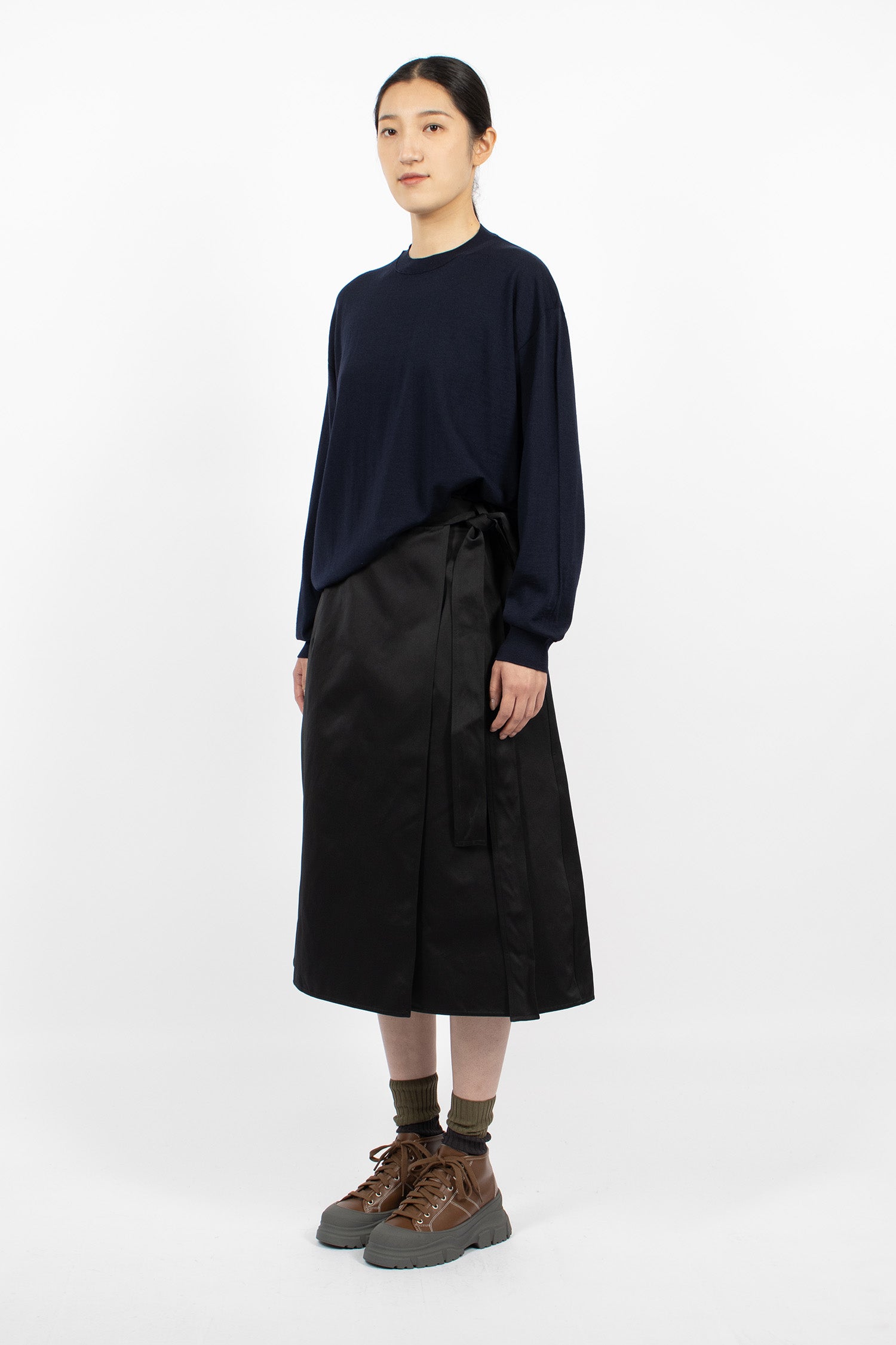 Stieglitz Wrap Skirt Black