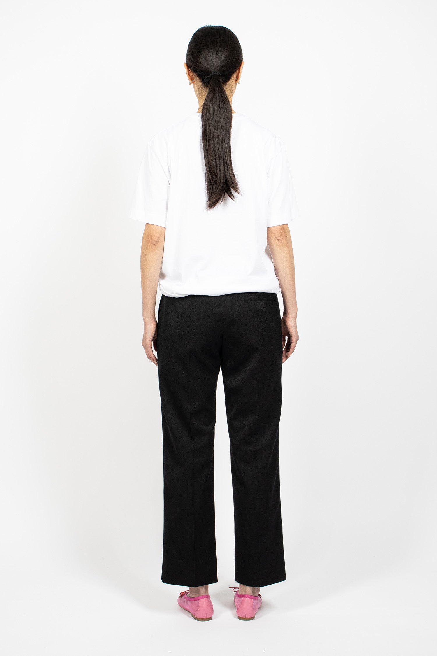 Straight Leg Trouser Black