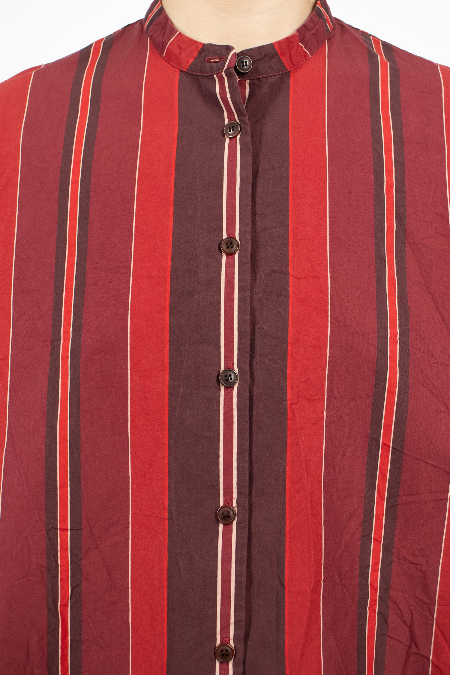 Biggy Granded Shirt Red Stripes