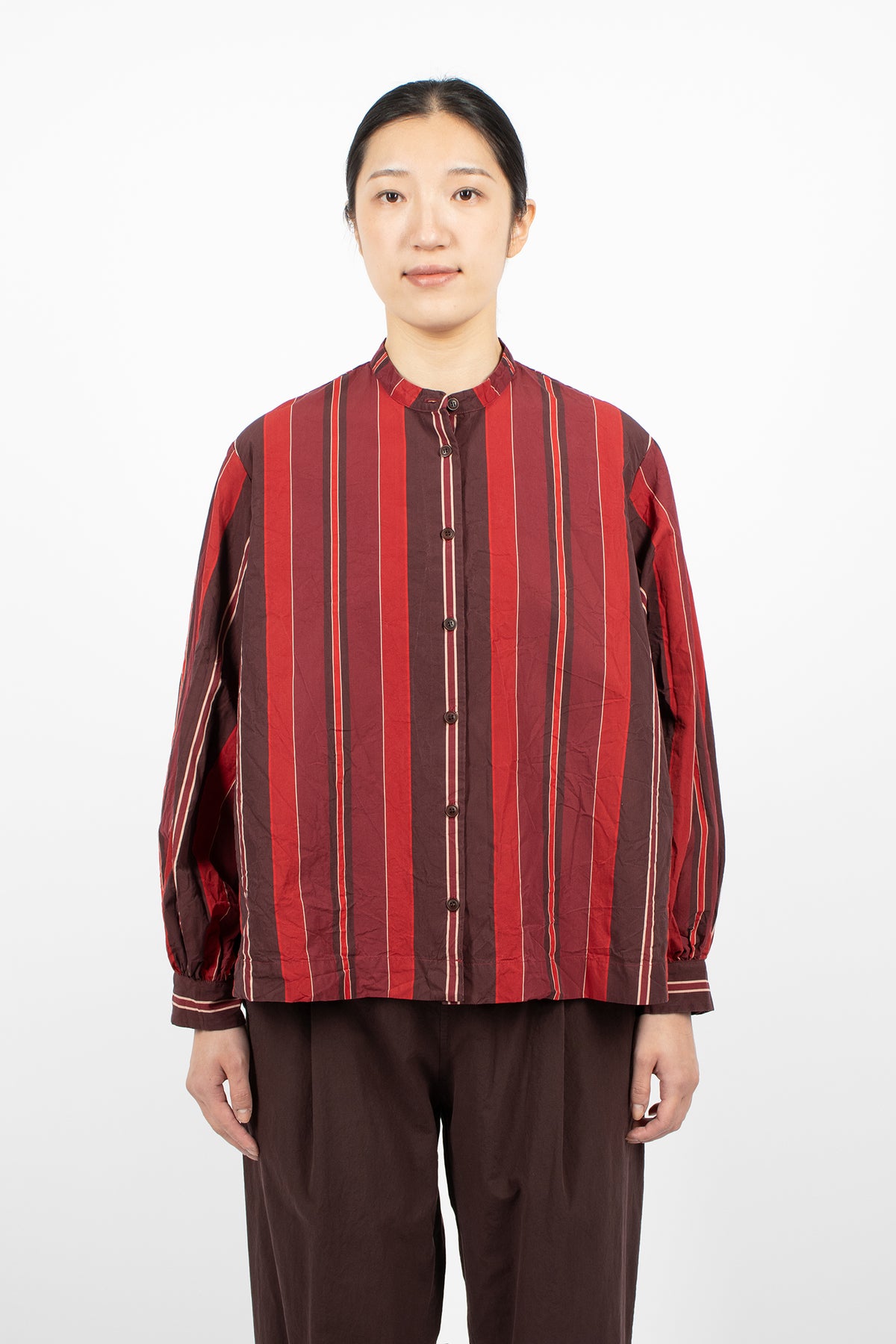 Biggy Granded Shirt Red Stripes