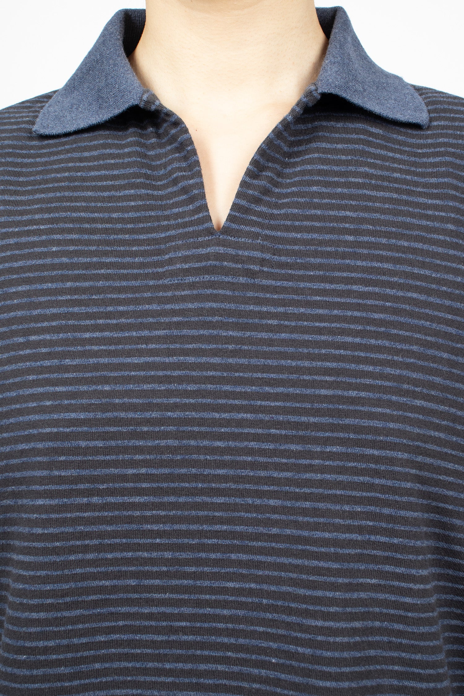 Boxy Polo Indigo/Ink