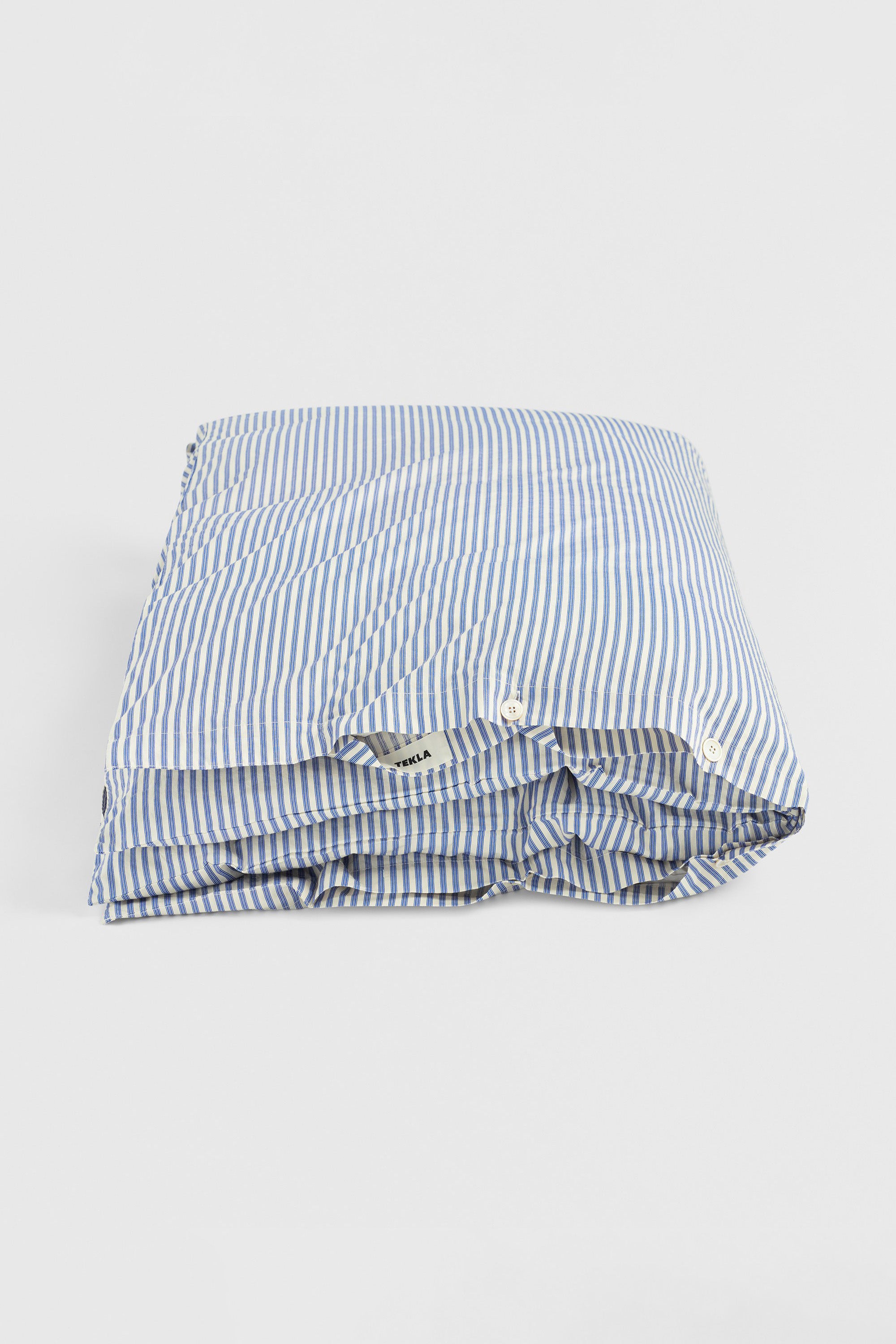 Percale King Duvet Cover Skagen Stripes