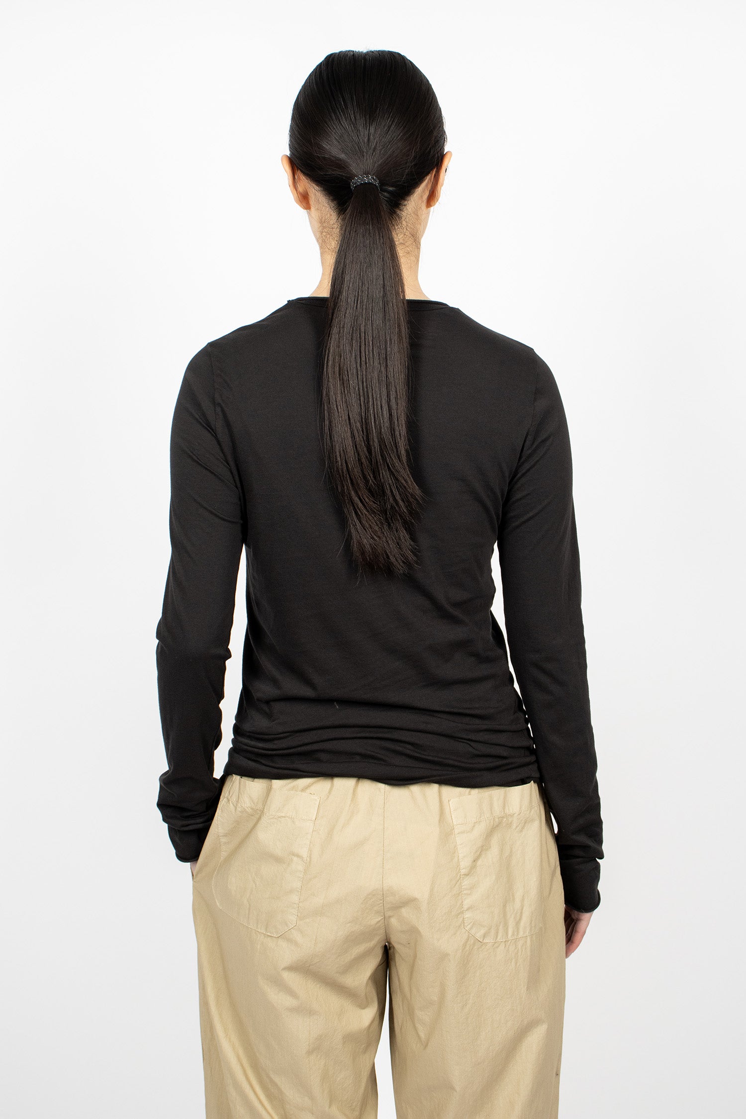 Basica M/L Jersey Black