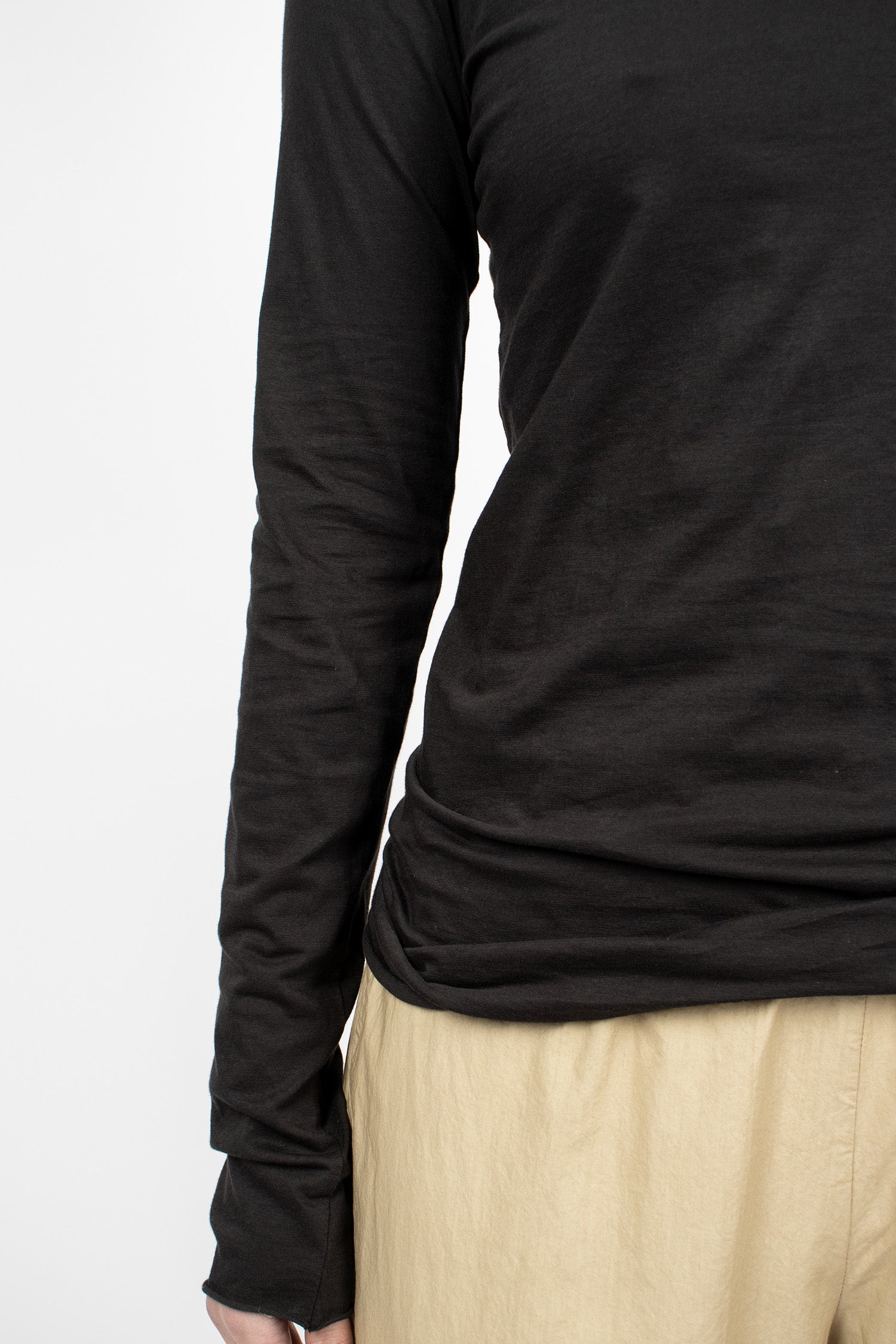 Basica M/L Jersey Black