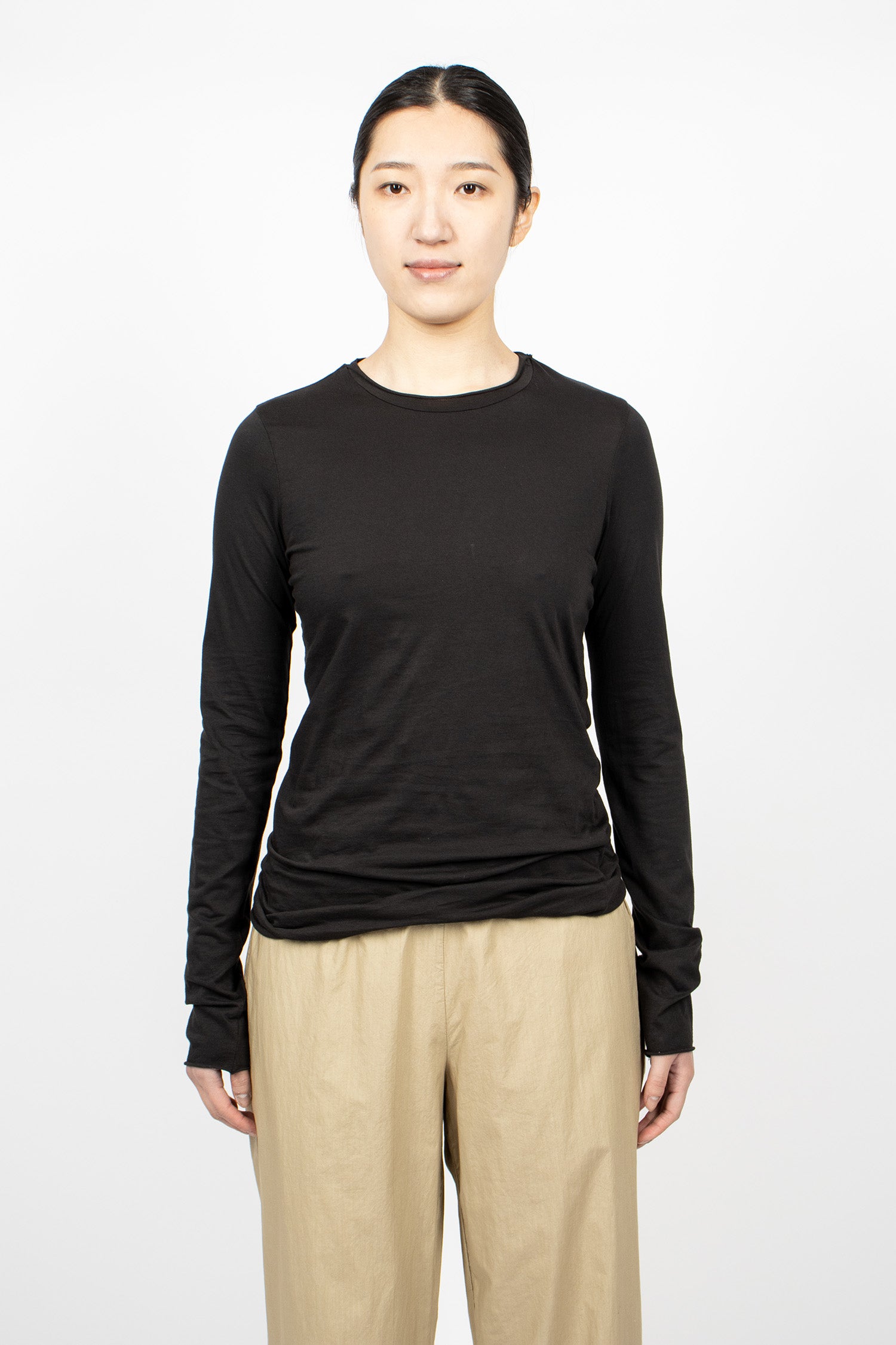 Basica M/L Jersey Black