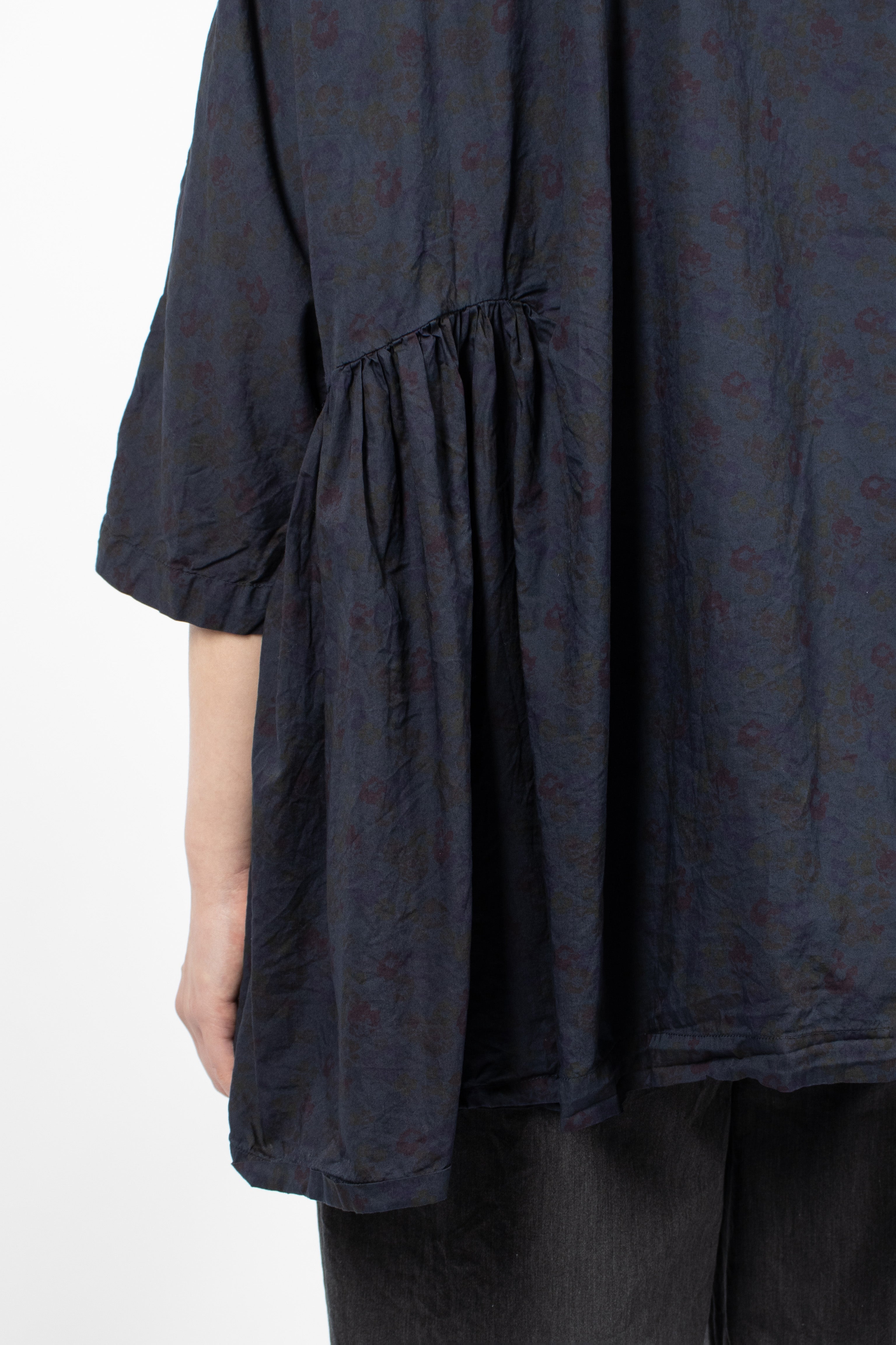 Curcuma Shirt Overdyed Small Flower 2