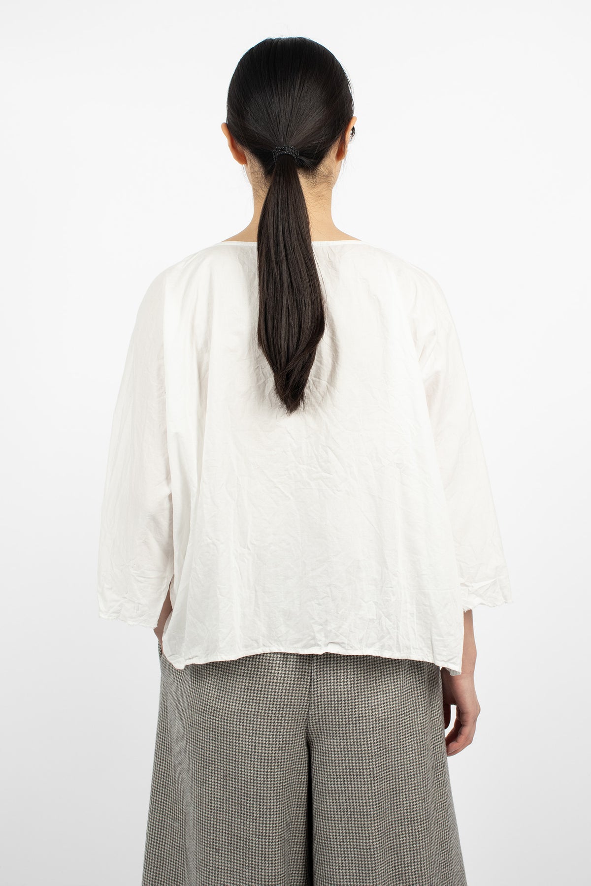 Round Neck Shirt White