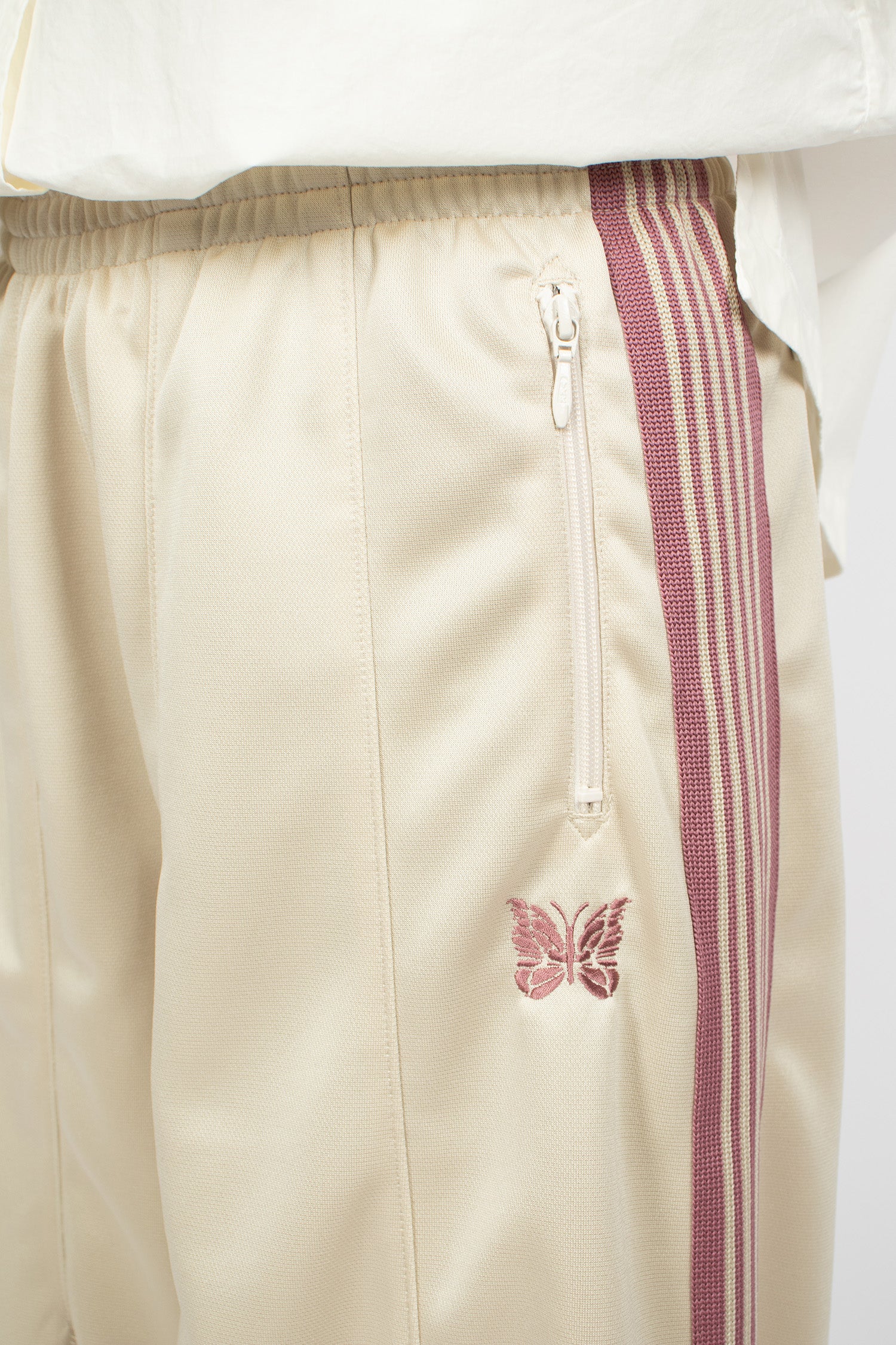 H.D. Track Pant Ivory/Pink