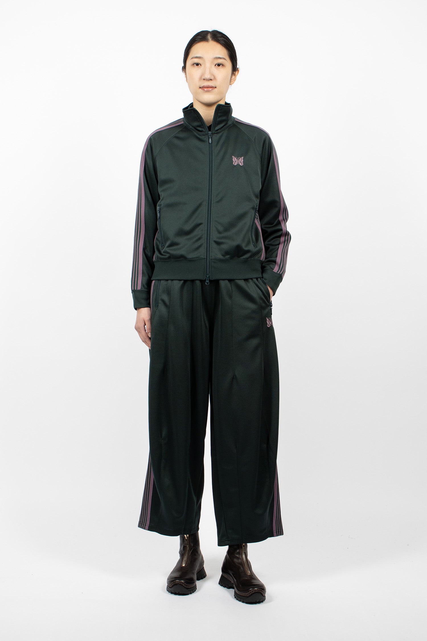 Track Jacket Green/Pink