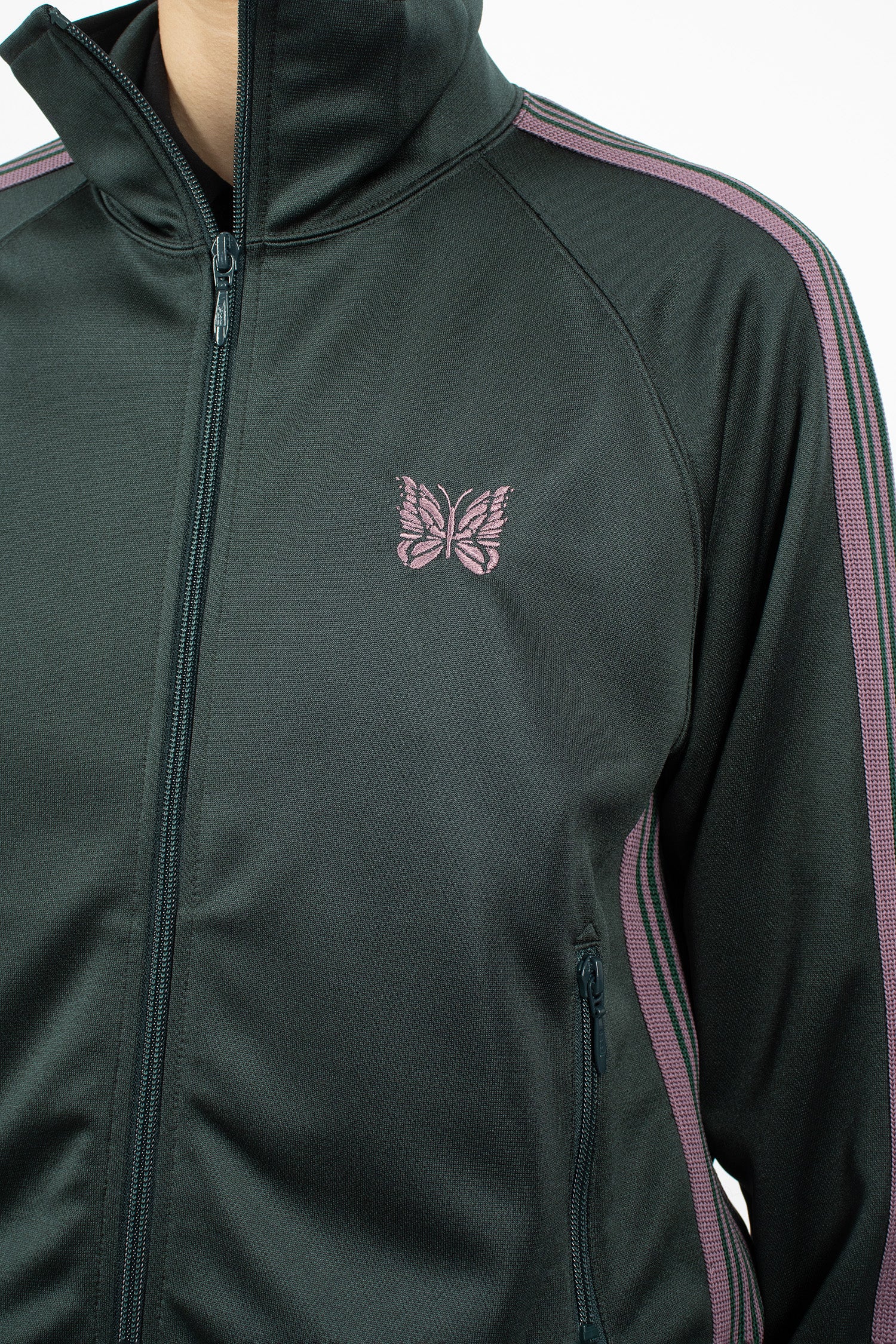 Track Jacket Green/Pink