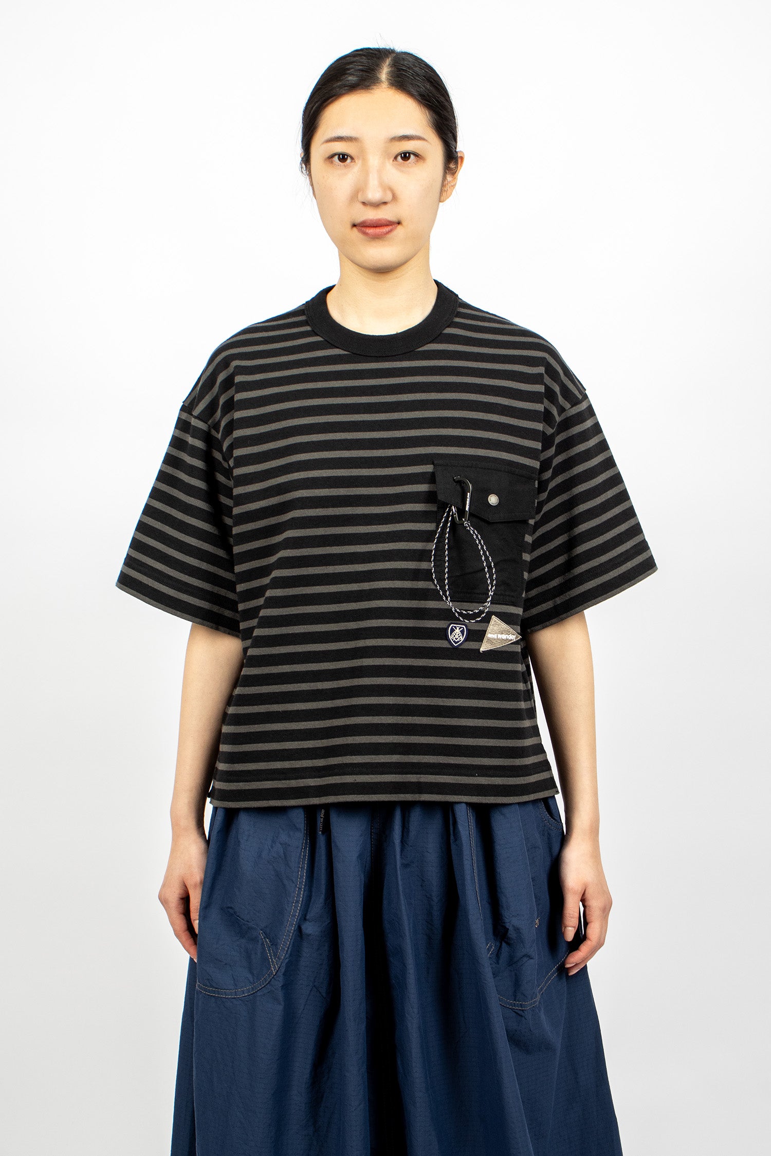 And Wander x ORCIVAL SS T-Shirt Black