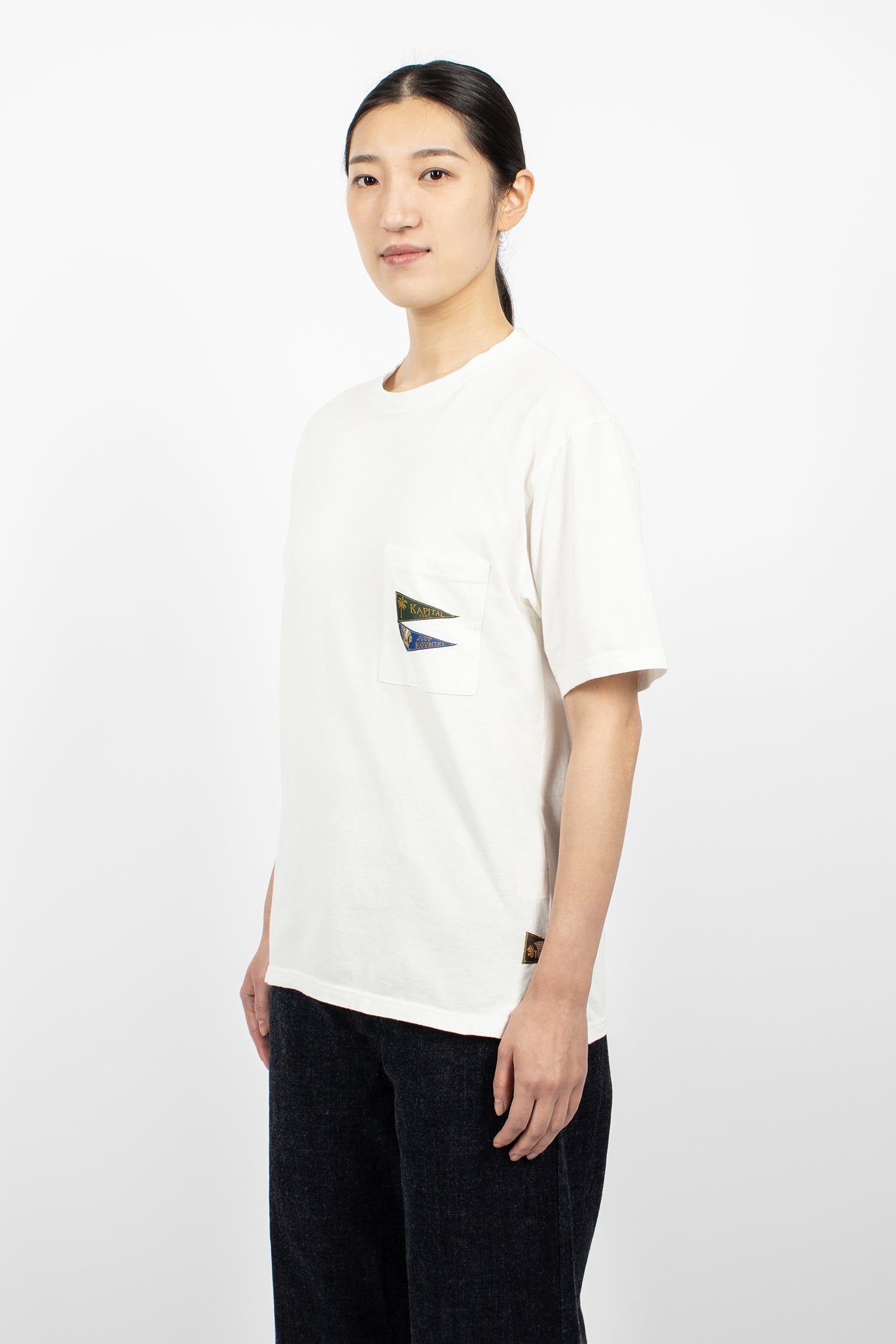Pennant S/S T-Shirt White