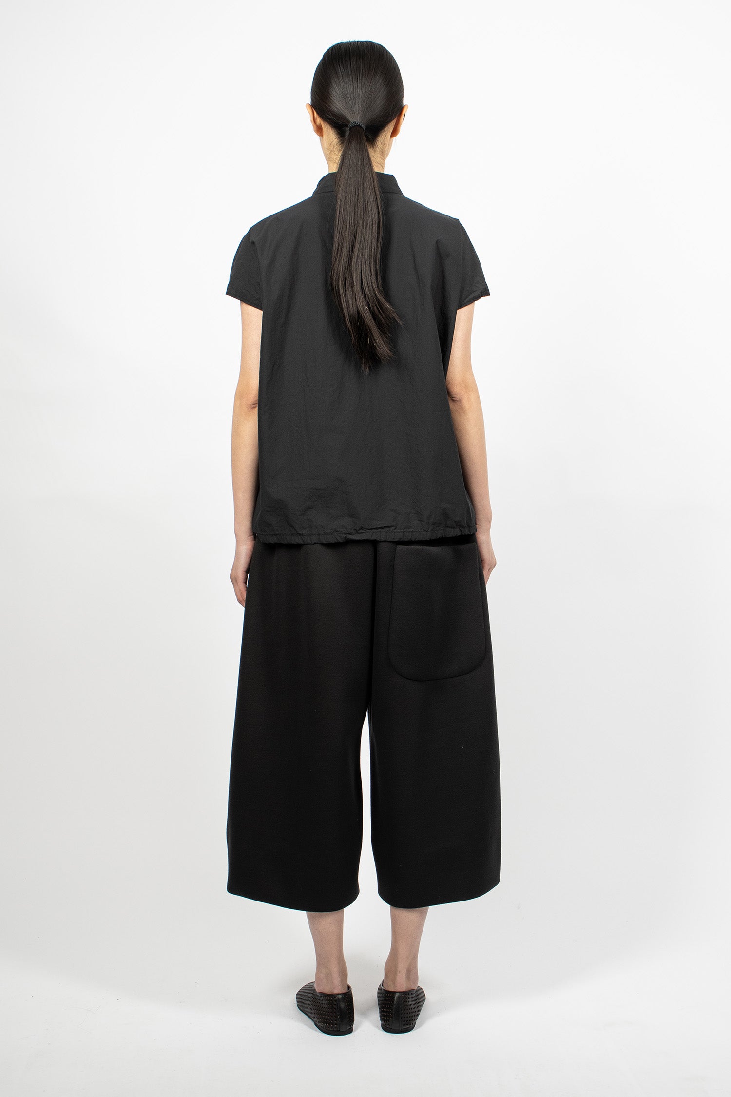 U23122 Wide Trousers SCU Black