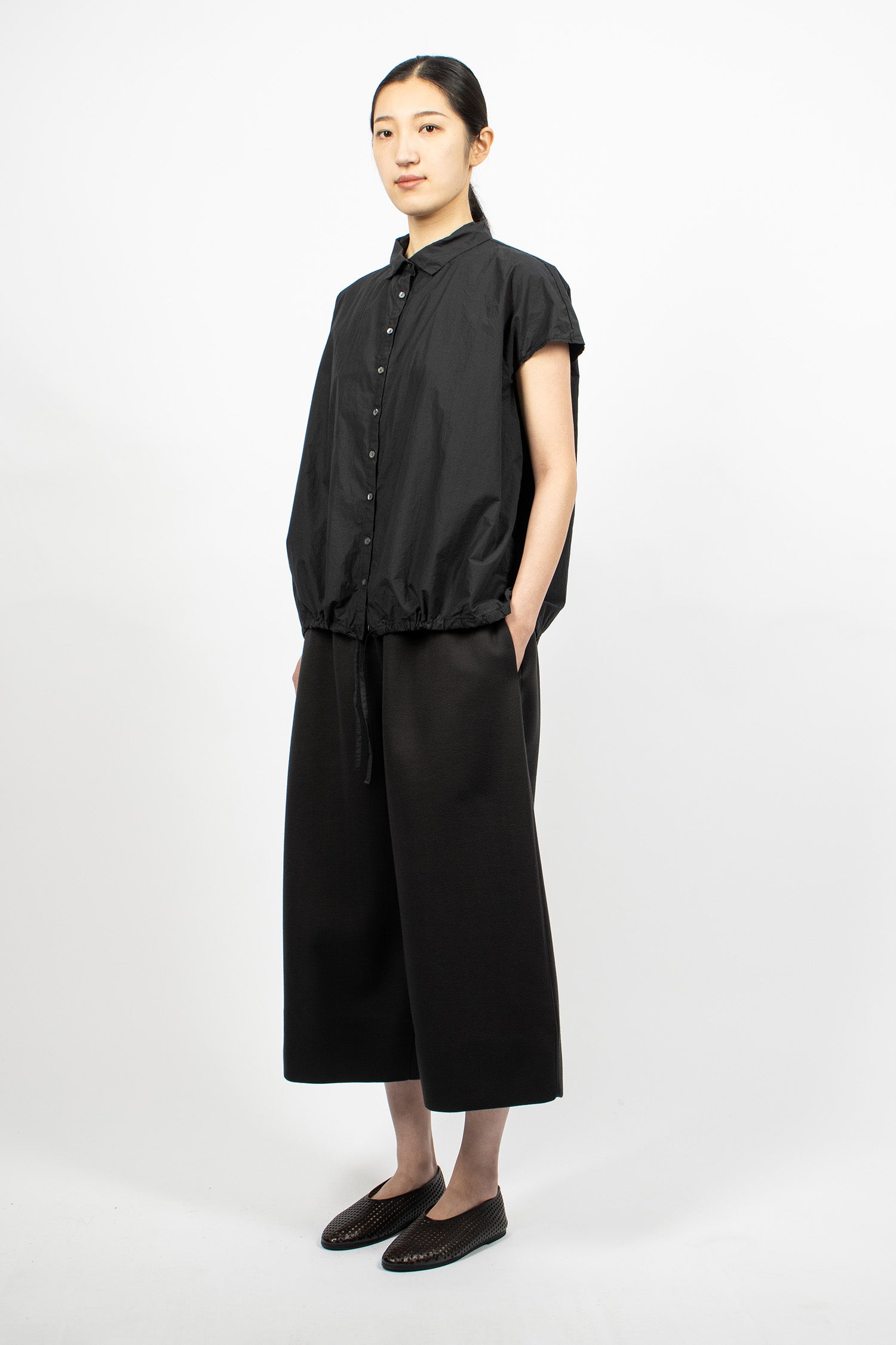 U23122 Wide Trousers SCU Black