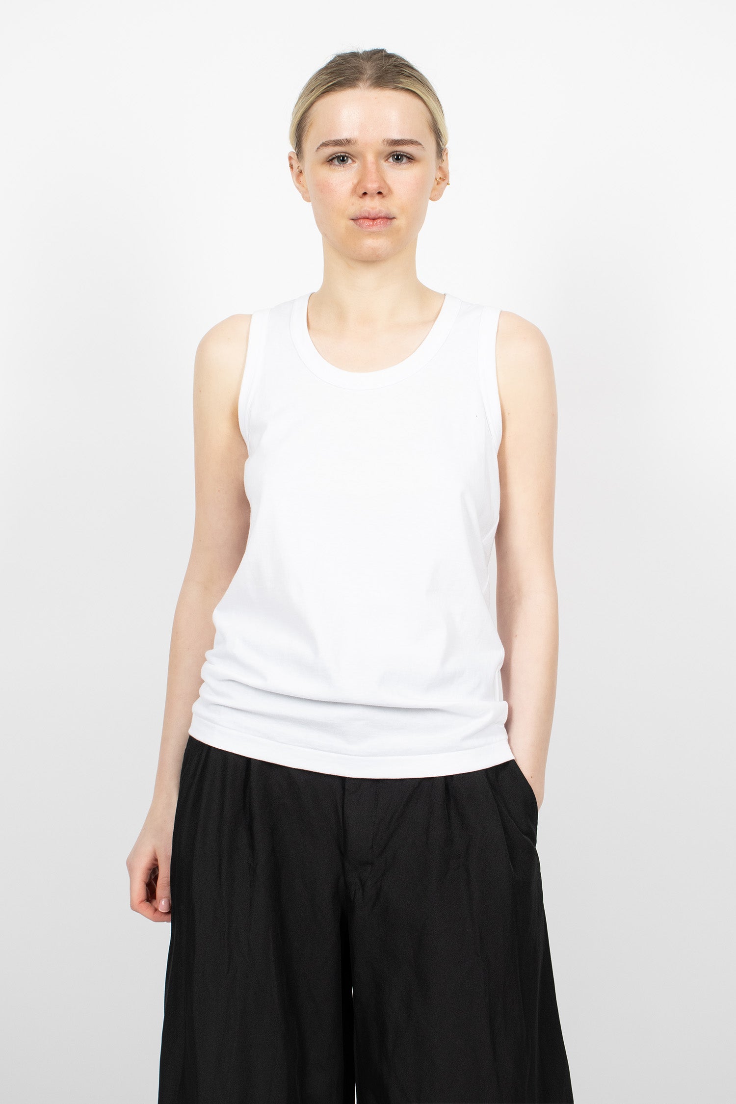 Tank Top White/Black