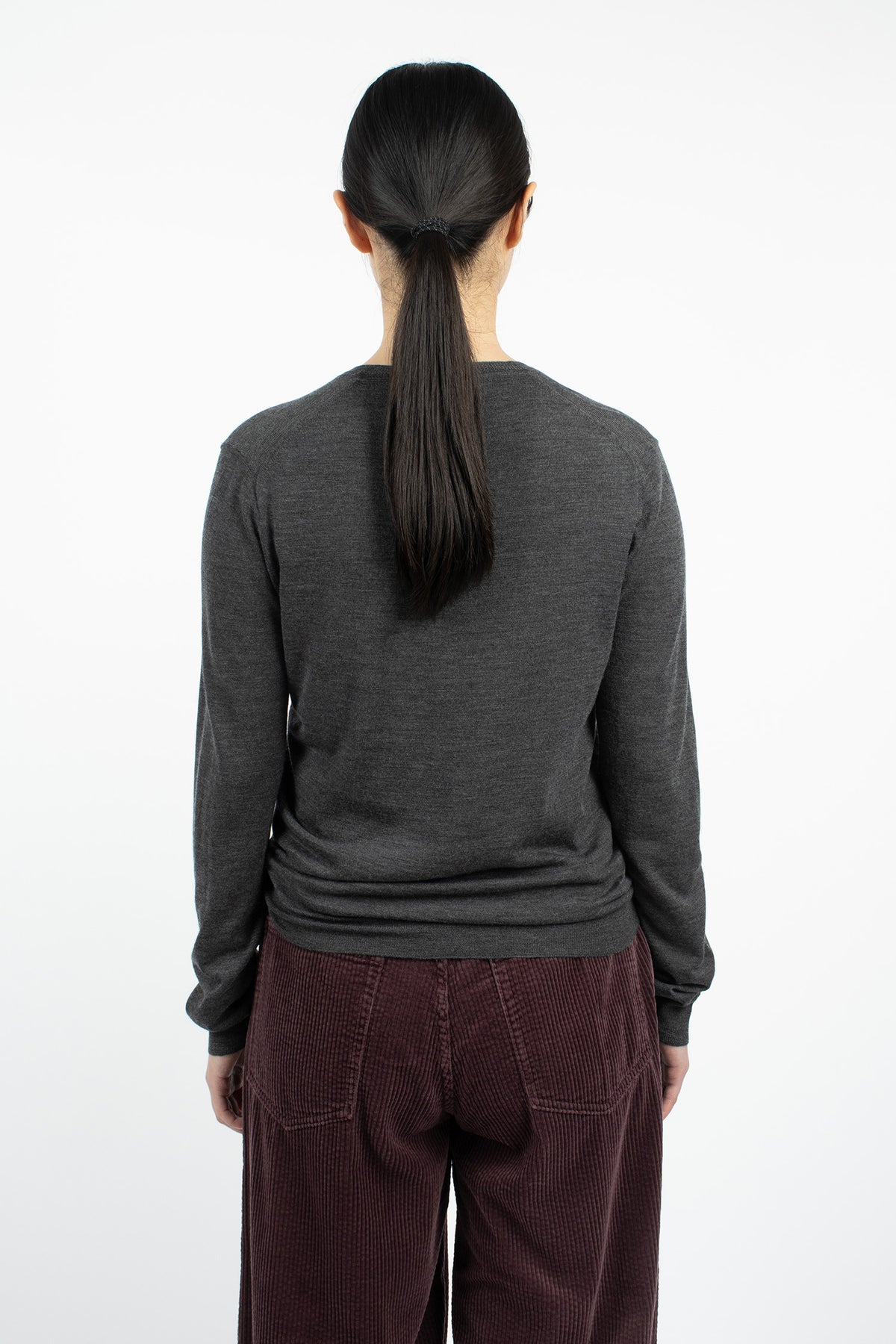 Perfect V-Neck Graphite