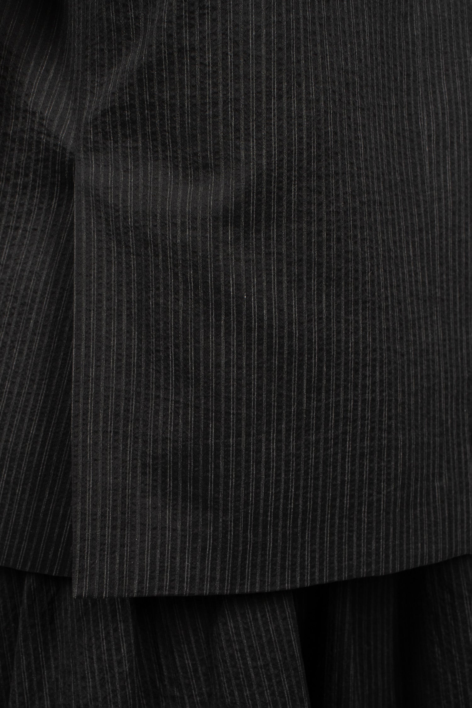 Jessy Waistcoat Black/Stripe