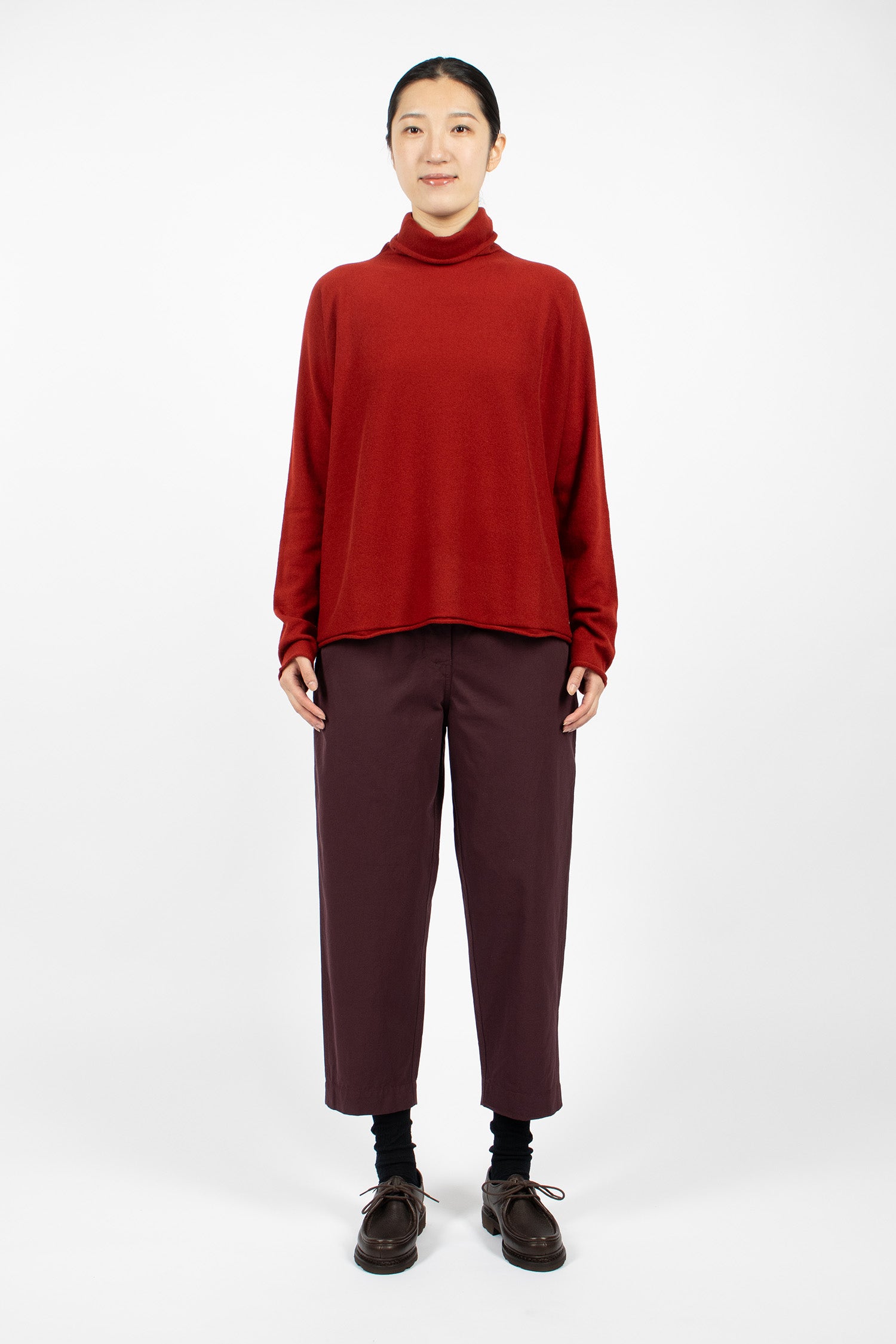 Chimney Seamless Jumper Rust