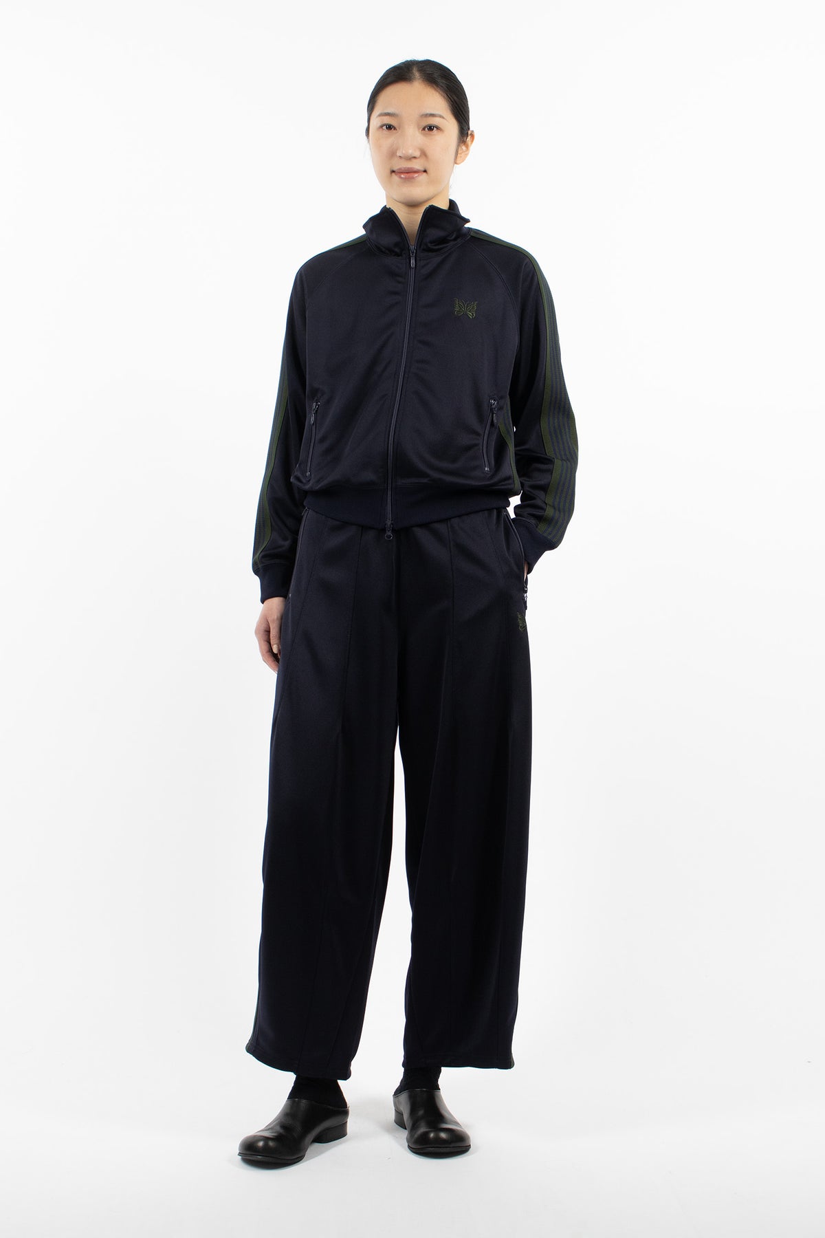H.D. Track Pant Navy/Green
