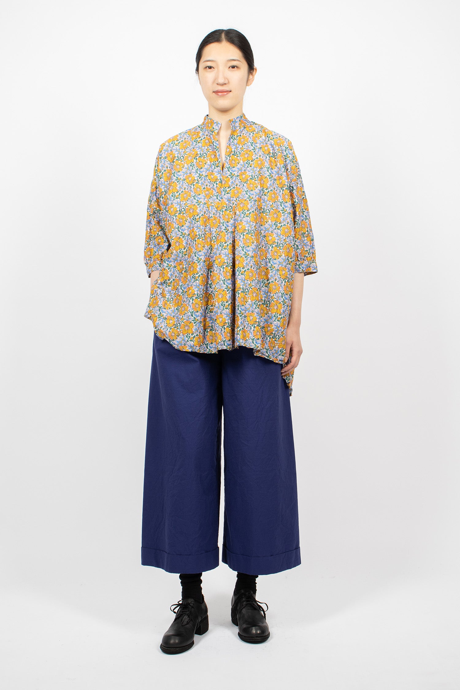 Kora Shirt Liberty Blue Flower 2
