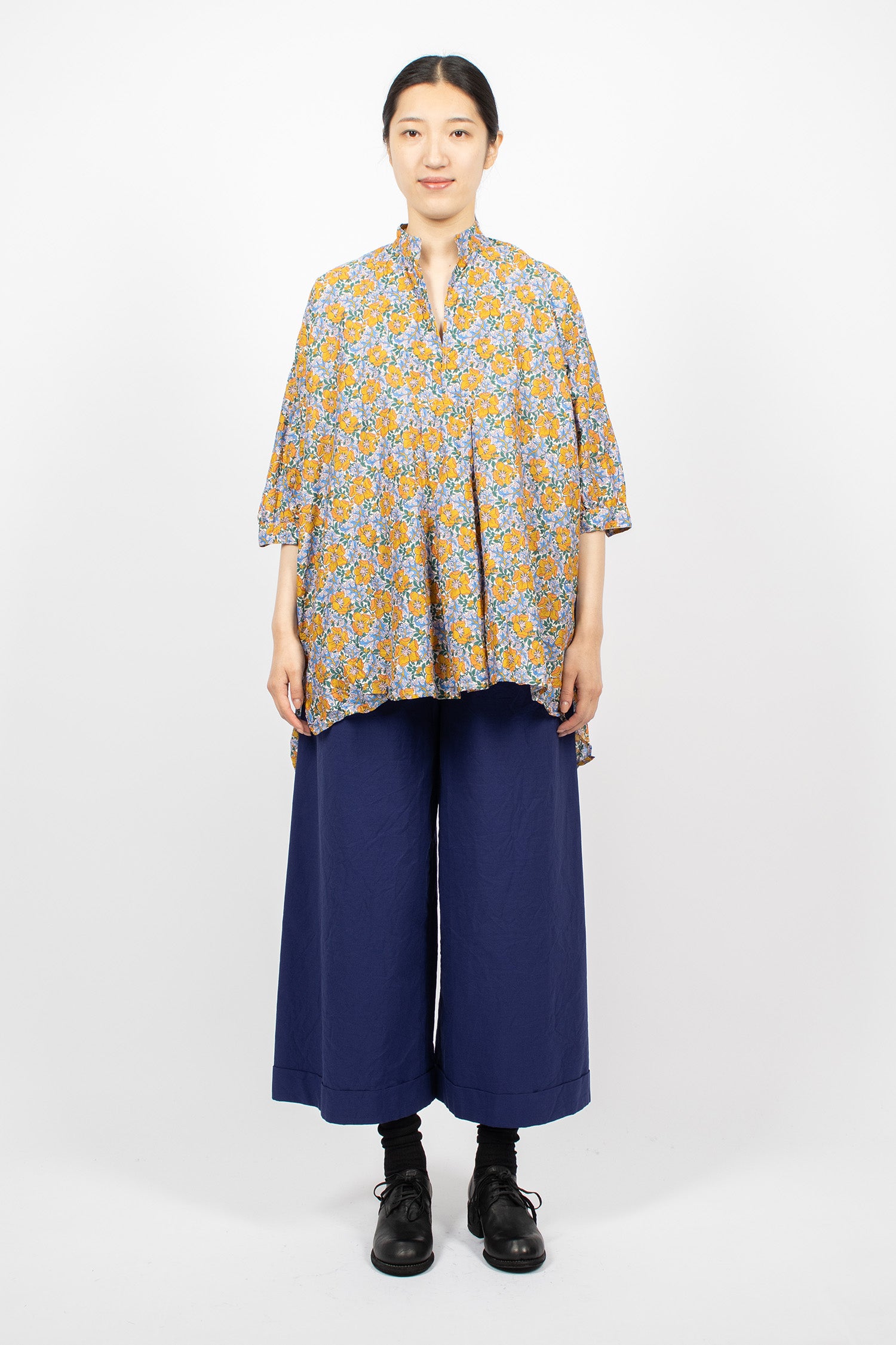 Kora Shirt Liberty Blue Flower 2
