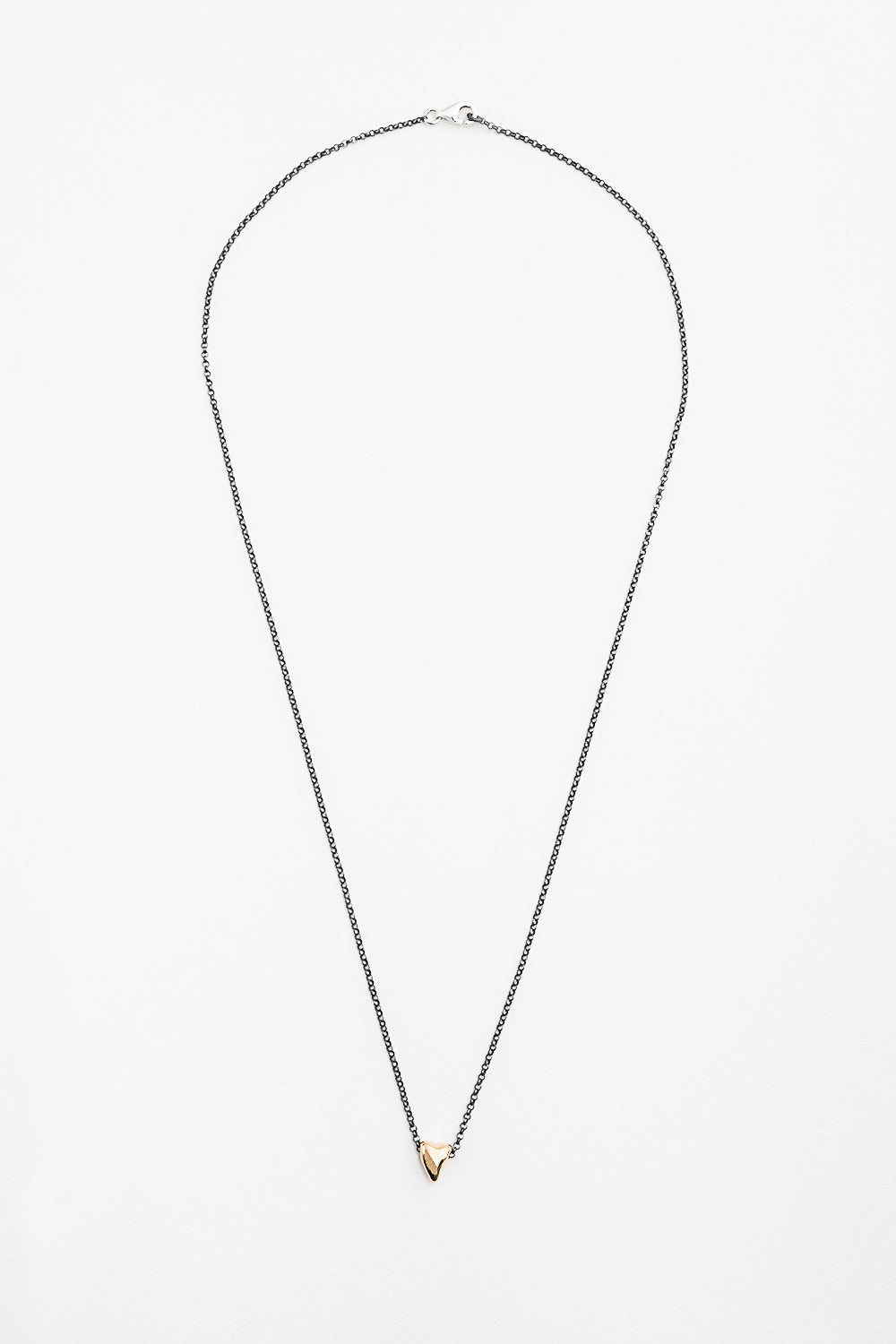 Sweet Heart Yellow Gold Necklace