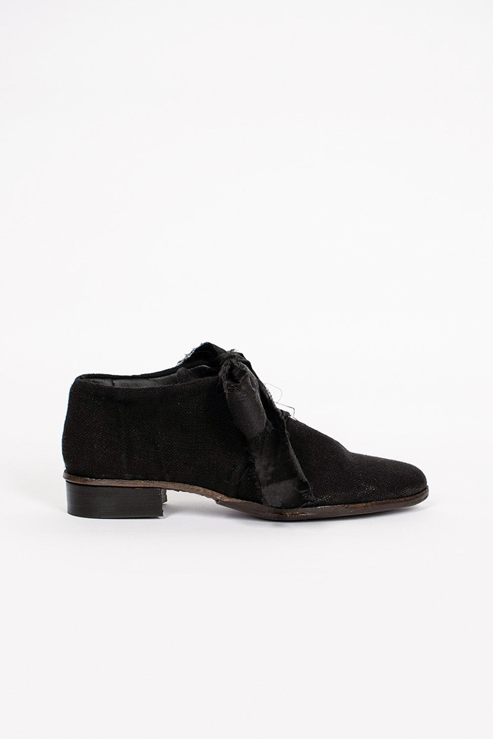 Linen Ore Shoes Black