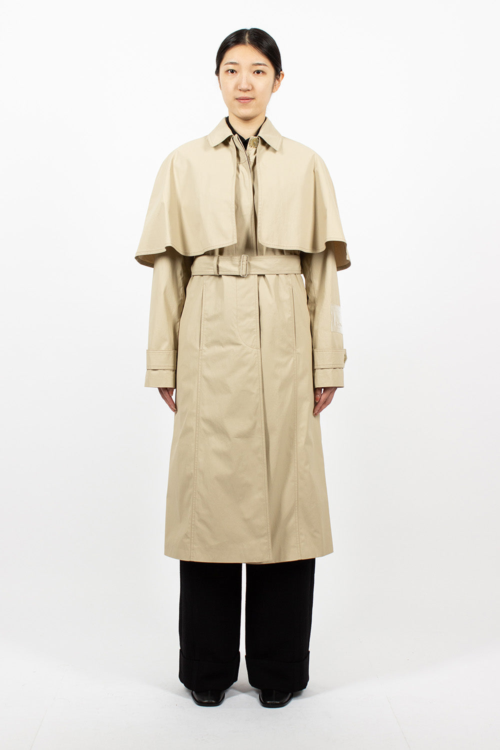 Belted Trench Coat Beige
