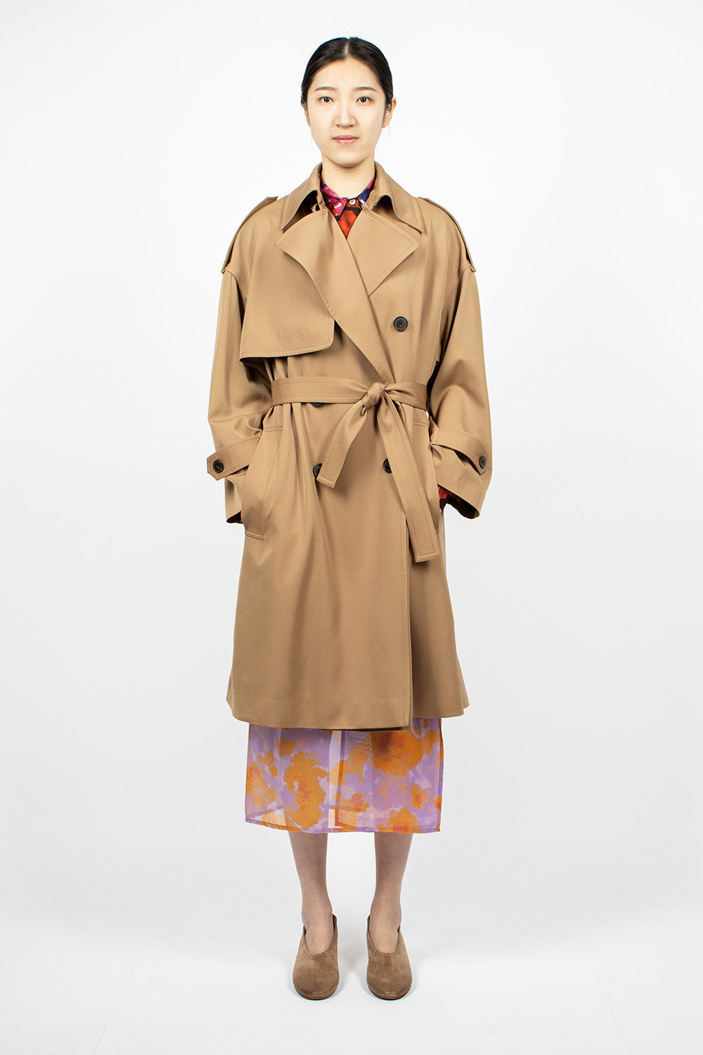 Classic Trench Coat Camel